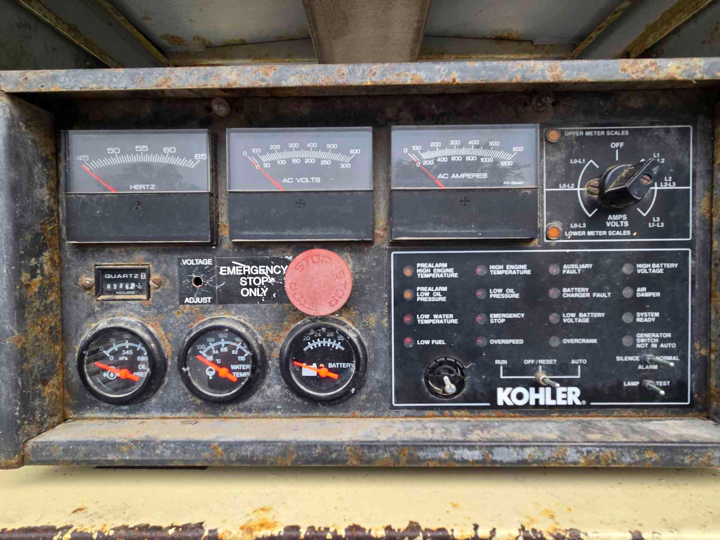 250KW / 265KW Kohler Series 60 Detroit Diesel 336 Hrs TESTED