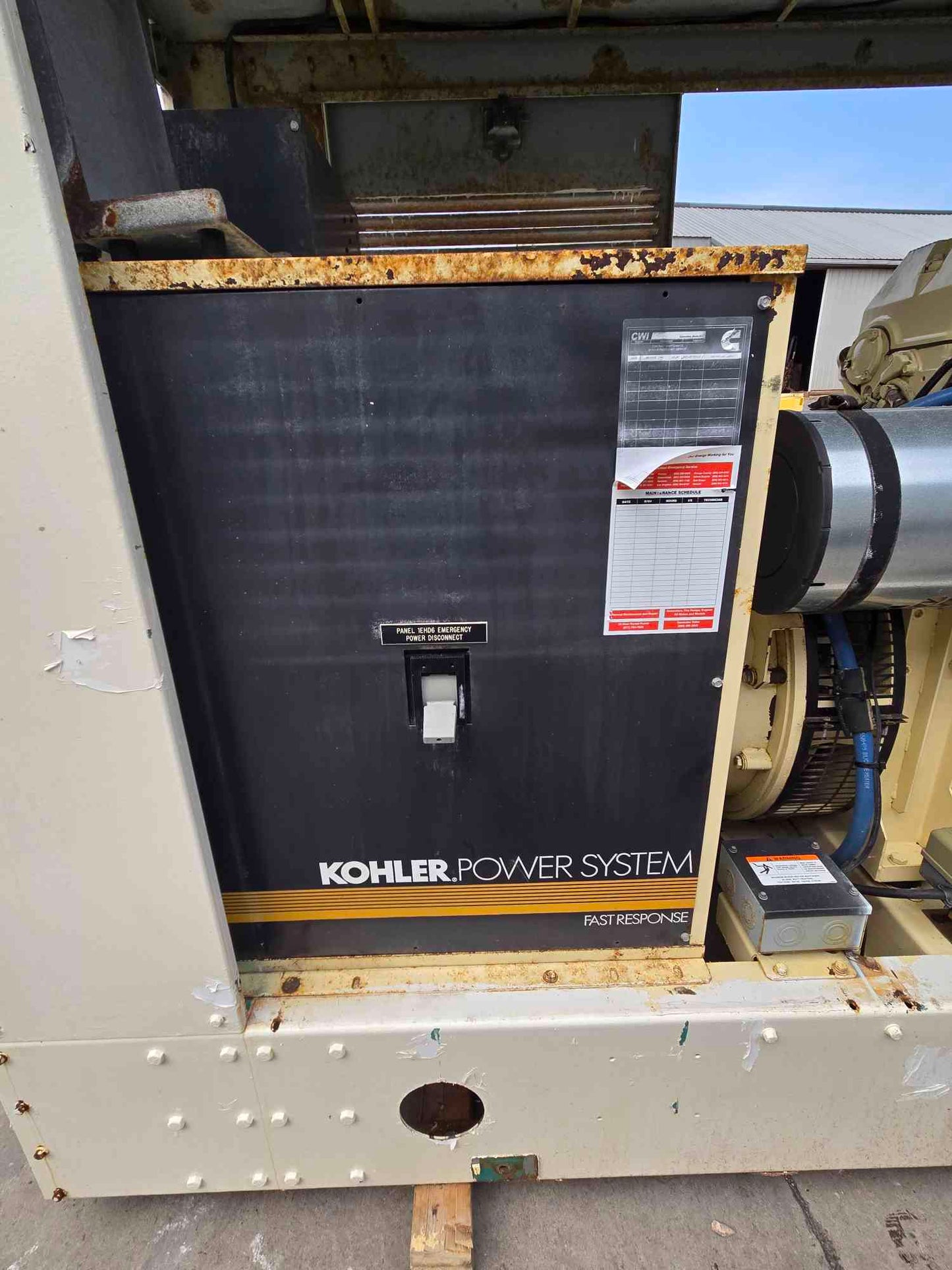 250KW / 265KW Kohler Series 60 Detroit Diesel 336 Hrs TESTED