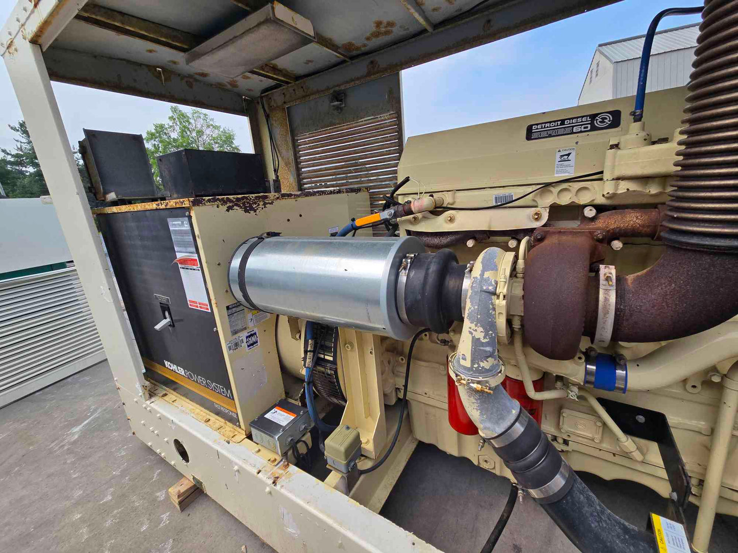 250KW / 265KW Kohler Series 60 Detroit Diesel 336 Hrs TESTED