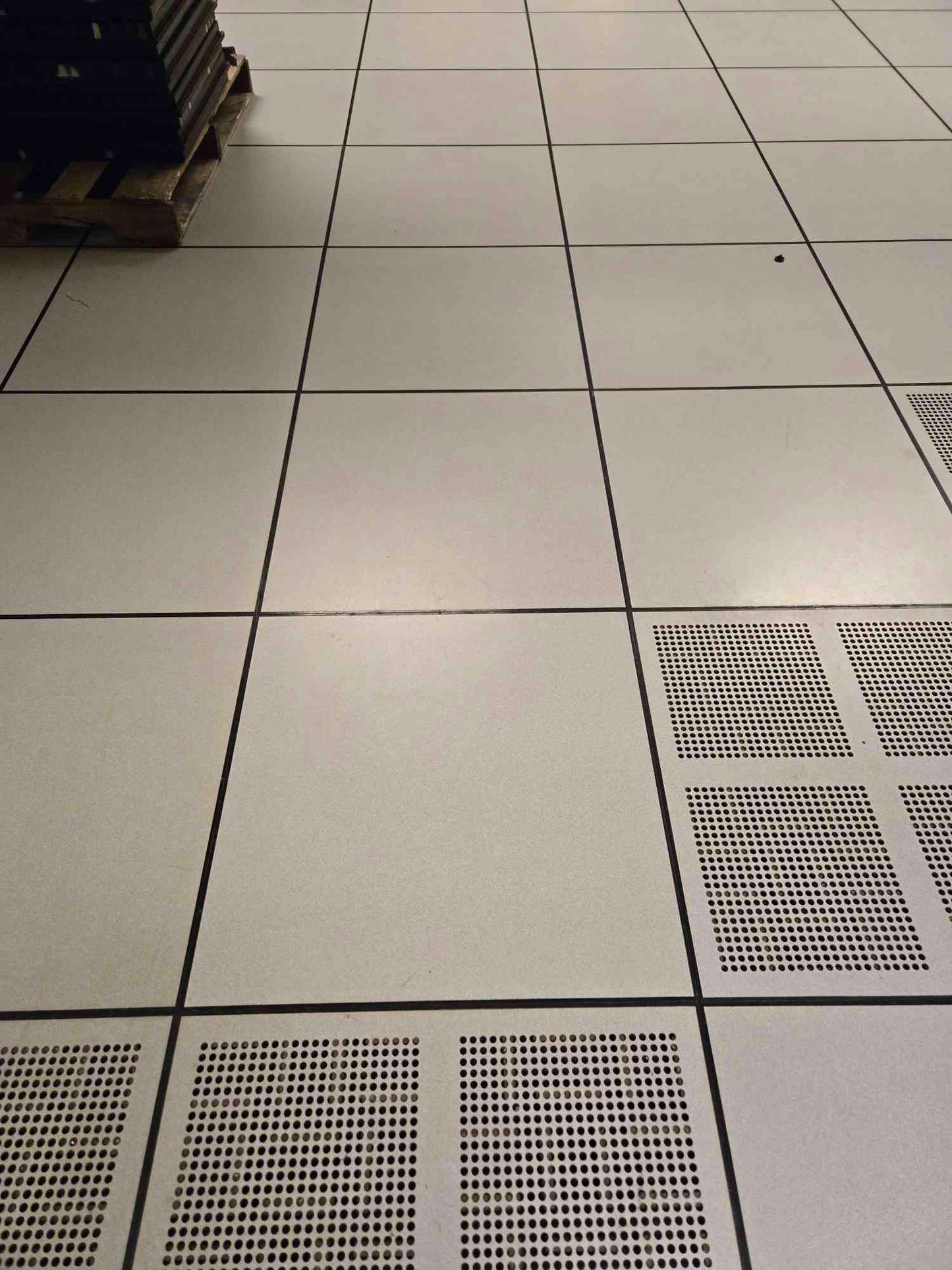 2 x2 Grey Raised Floor Tiles Tate