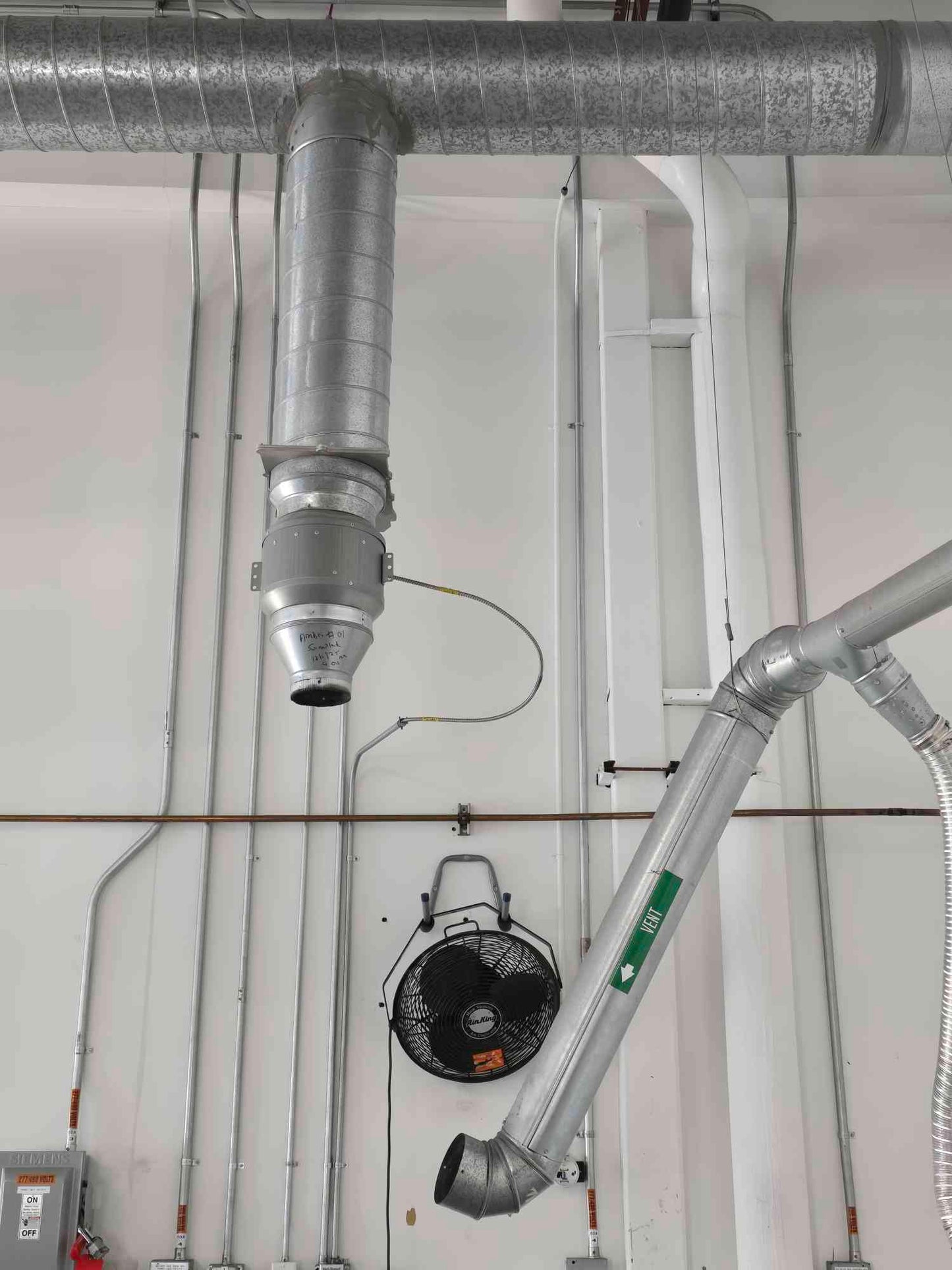 Ceiling Mounted Snorkeler Arms