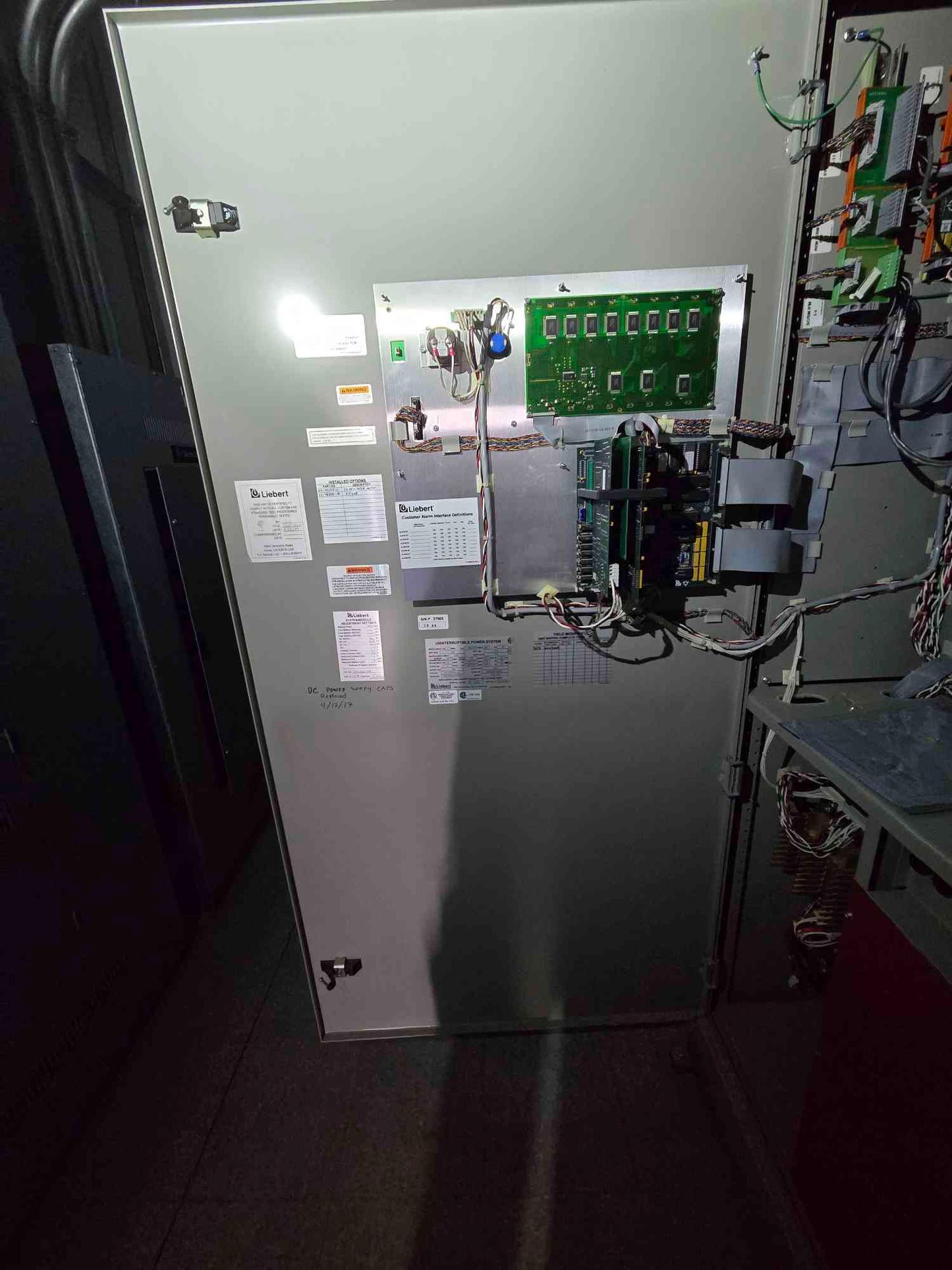 480A Liebert UPS System Control Cabinet SCC 480/277V 4 Wire