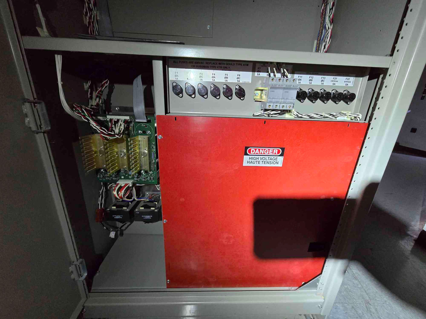 480A Liebert UPS System Control Cabinet SCC 480/277V 4 Wire