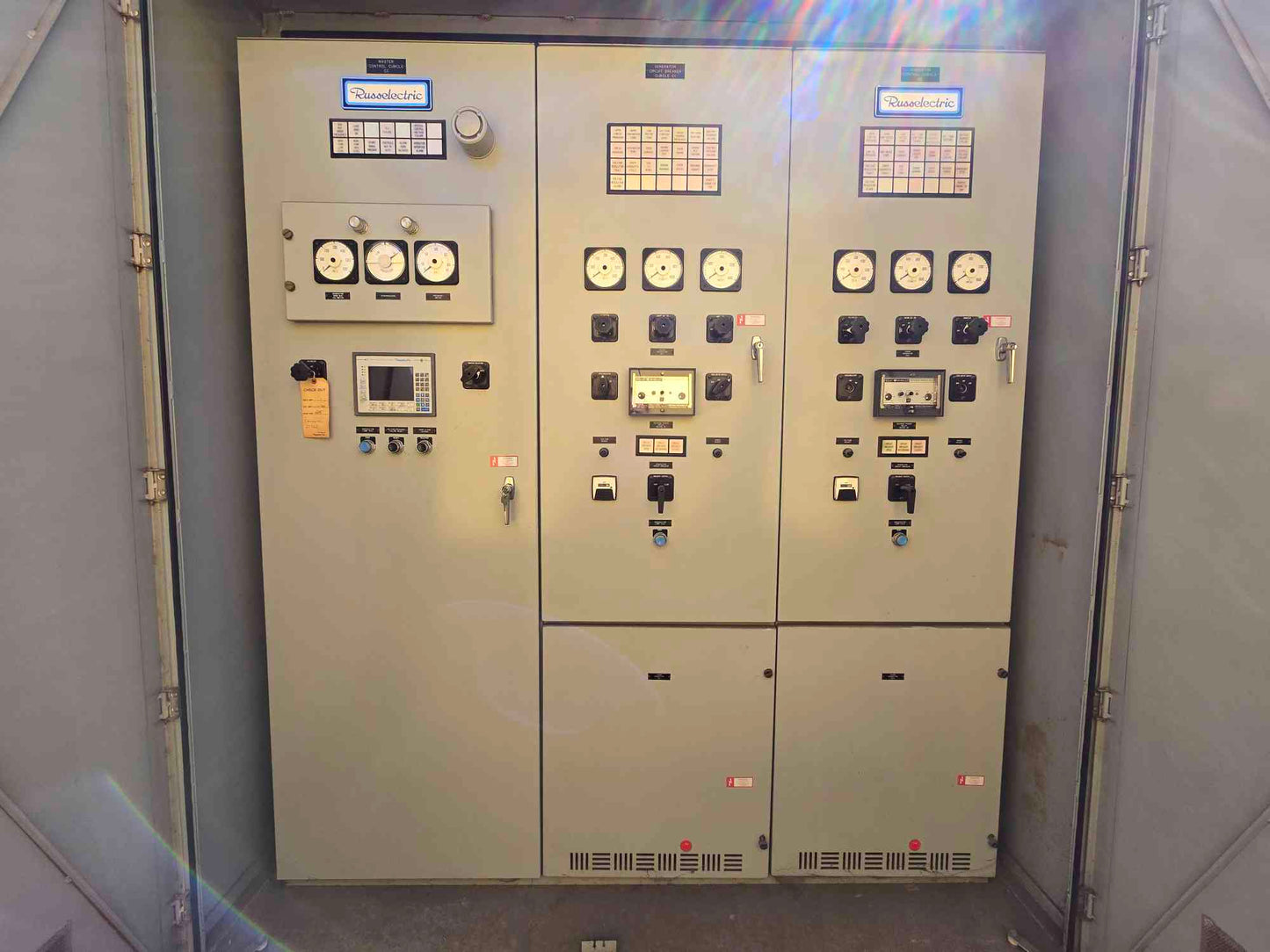 4000A Russelectric Master Control Cubicle 277/480 3 Phase Switchgear