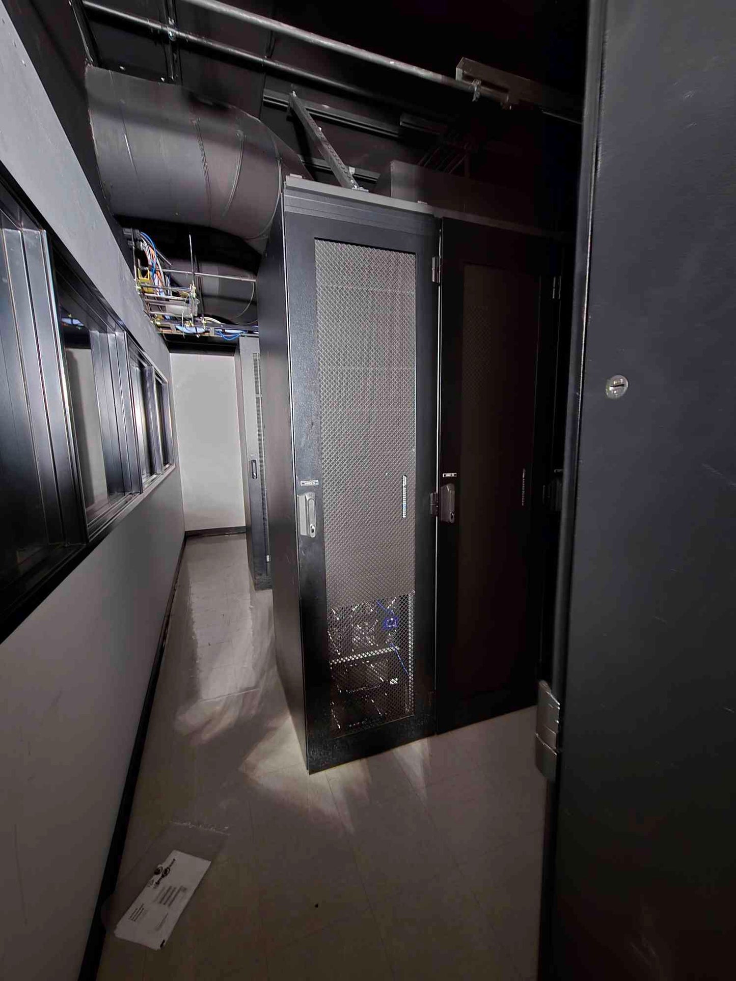 42U Server Rack with PDU Strips Telecom Cabinet