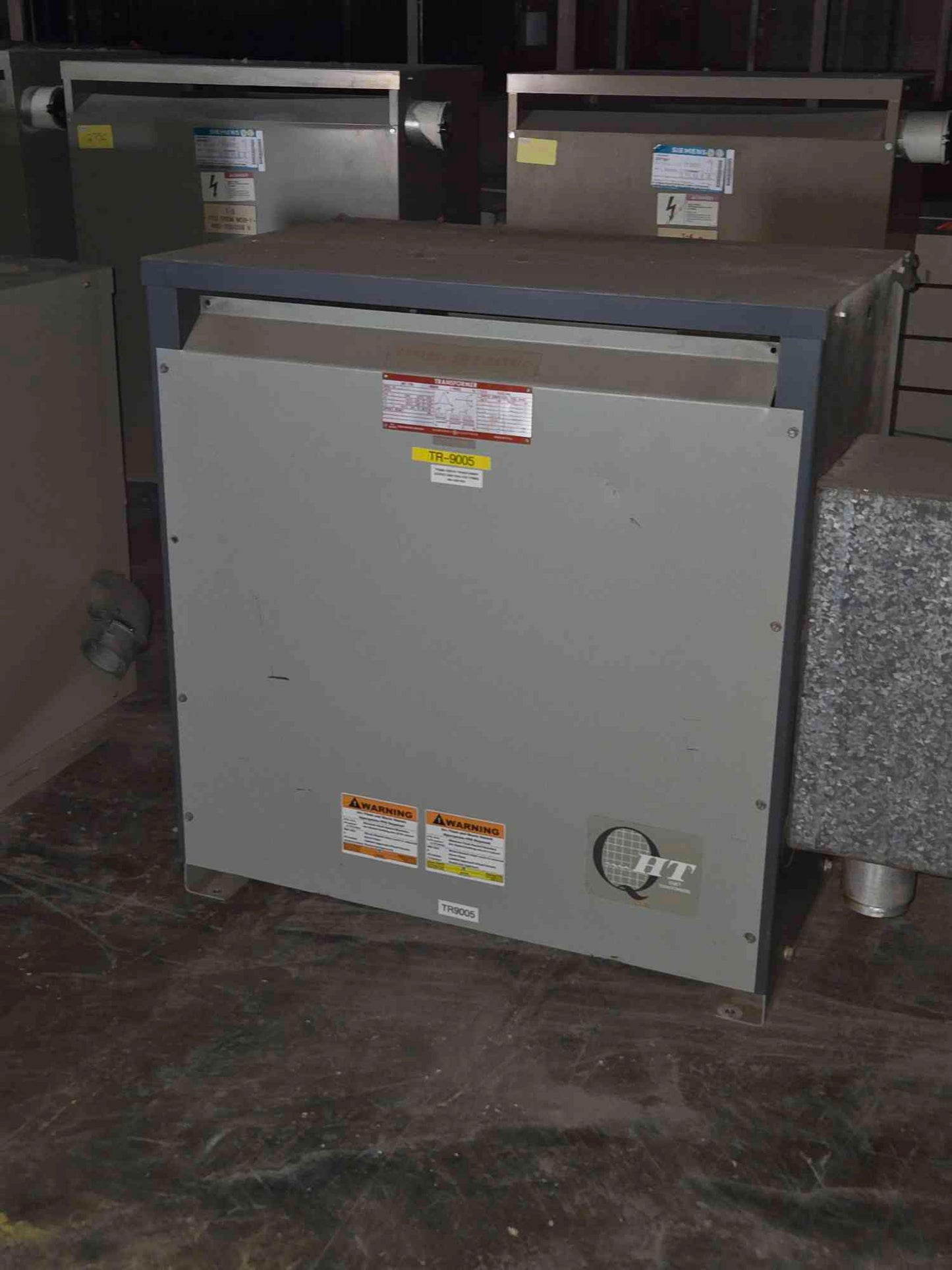 150KVA GE 9T23A3876 480v x 208/120vDry Type Transformer 3Ph 60 Cycles class AA (SKU: 112734)