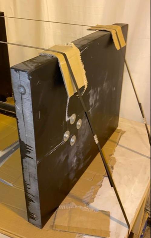 Black Marble Balance Table(S6LLST3464)