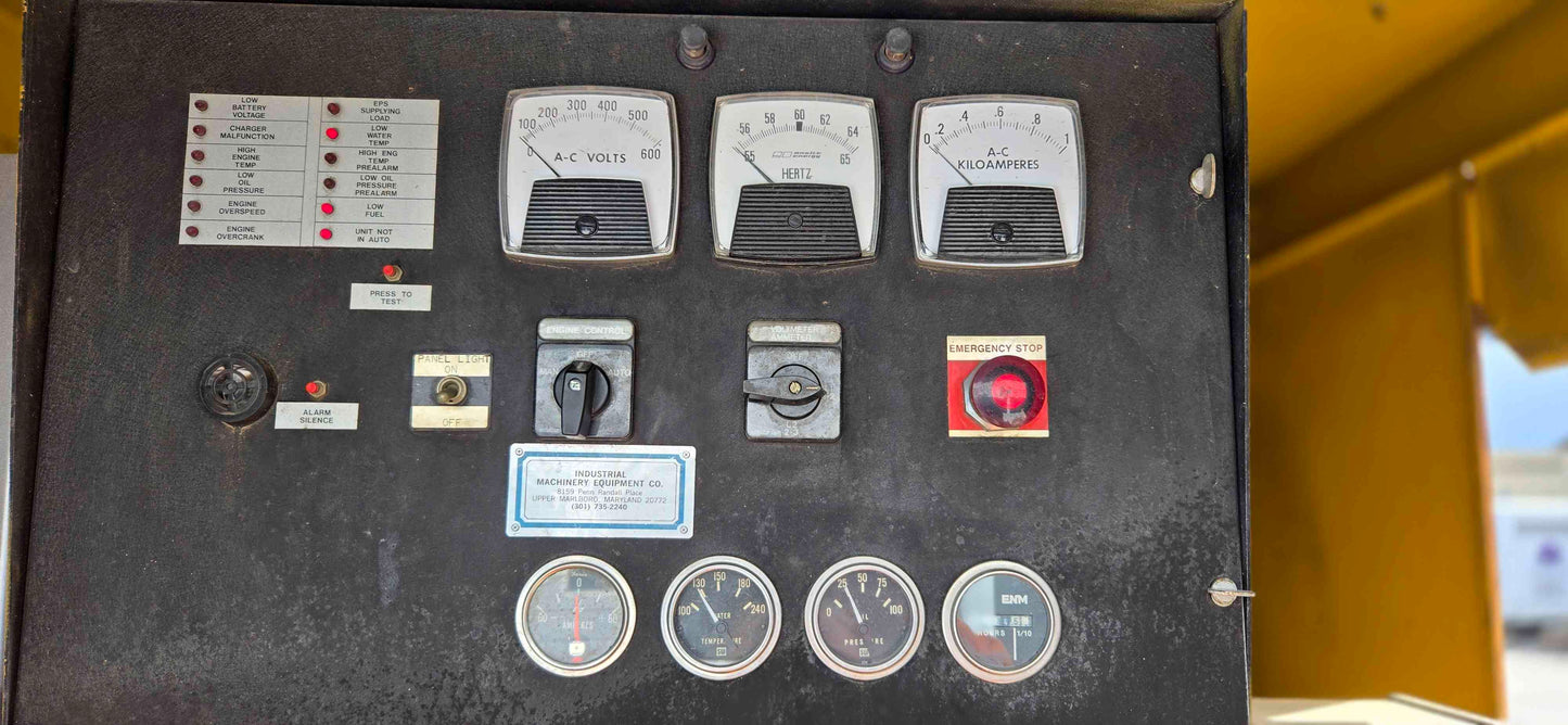 500KW Katolight Detroit Diesel Generator 714Hrs TESTED '95