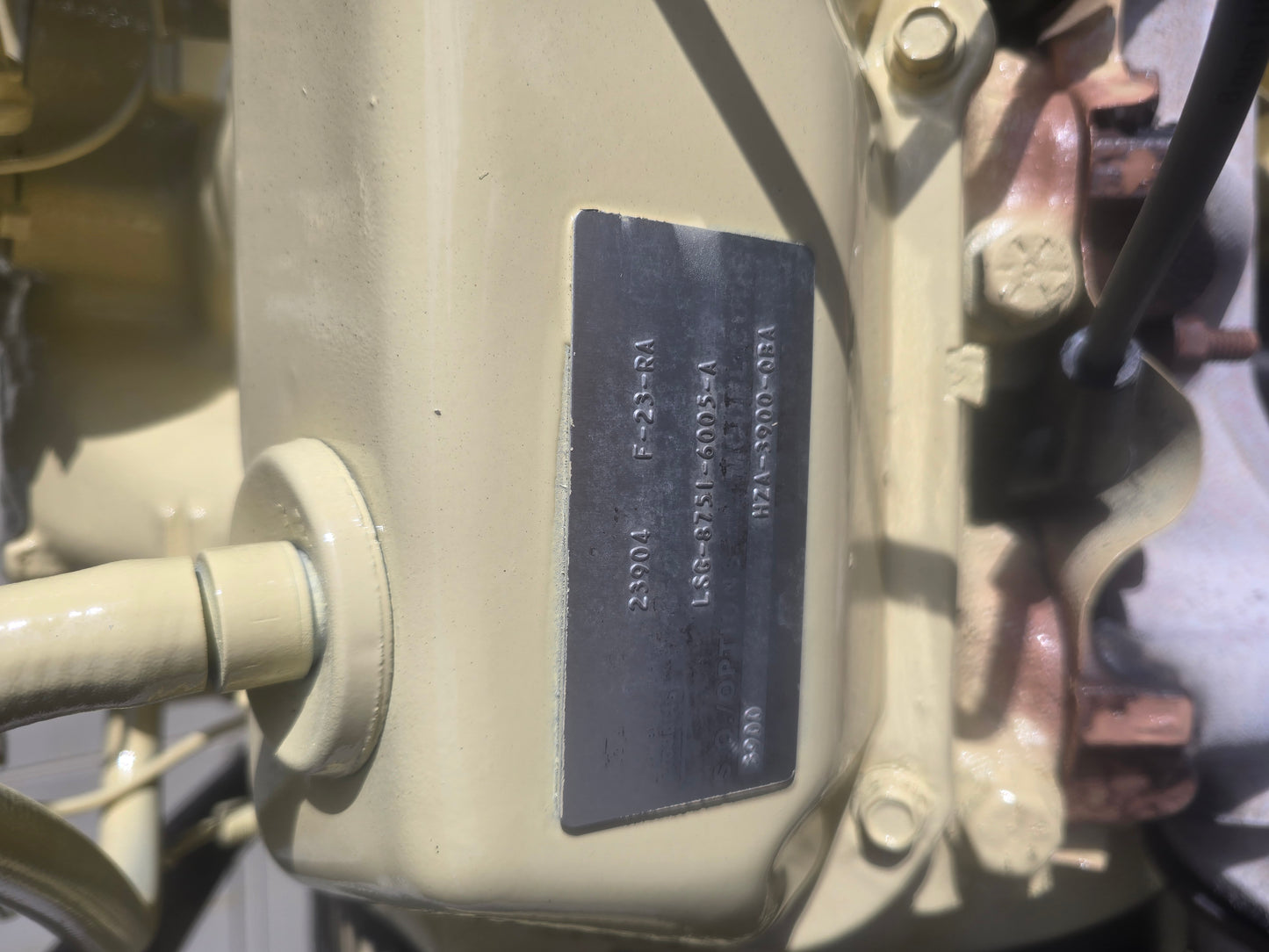 49KW 50KW Kohler Generator 460 Ford 1078 Hrs TESTED '97-17522