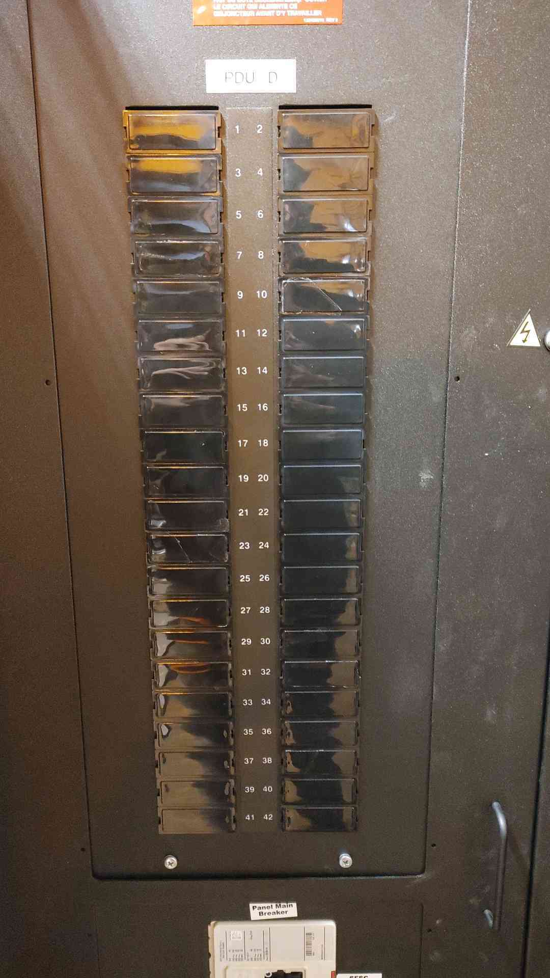 150KVA Eaton PDU-A 480V x 208/120 3PH 4W EE083SXX12 '11(104592)