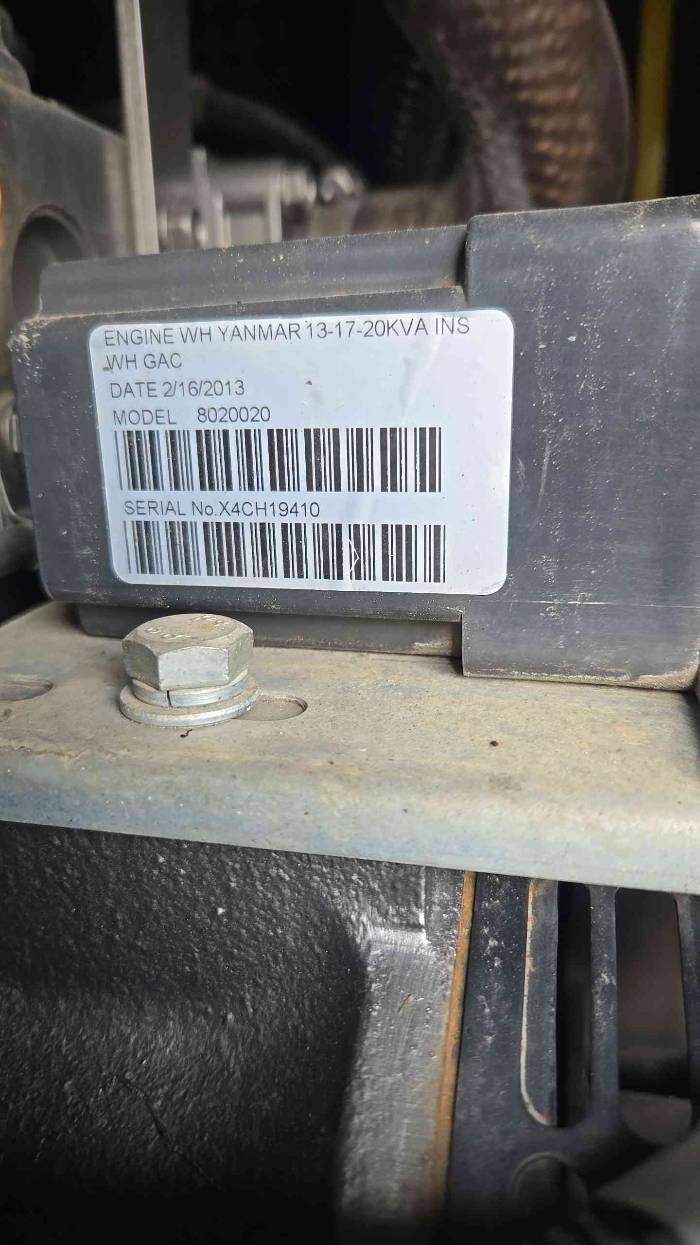 16.6KW/21KW HighPower Generator Trailerized 16,426 Hours LOAD TESTED '13