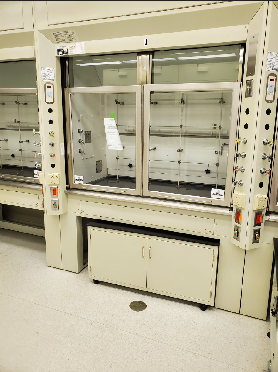 6' Jamestown F-Flex Fume Hood Ducted Chemical Type w/ Stand (S6LLST0864)(S6LLST0864)