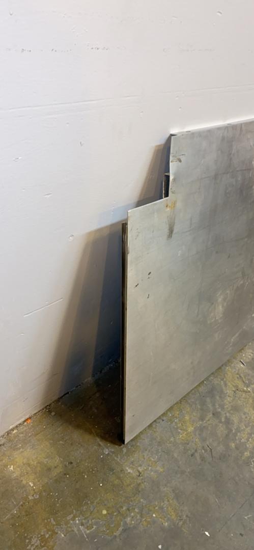 102x31x2" Stainless Steel Countertop Lab Worktop (S6LLST5553)