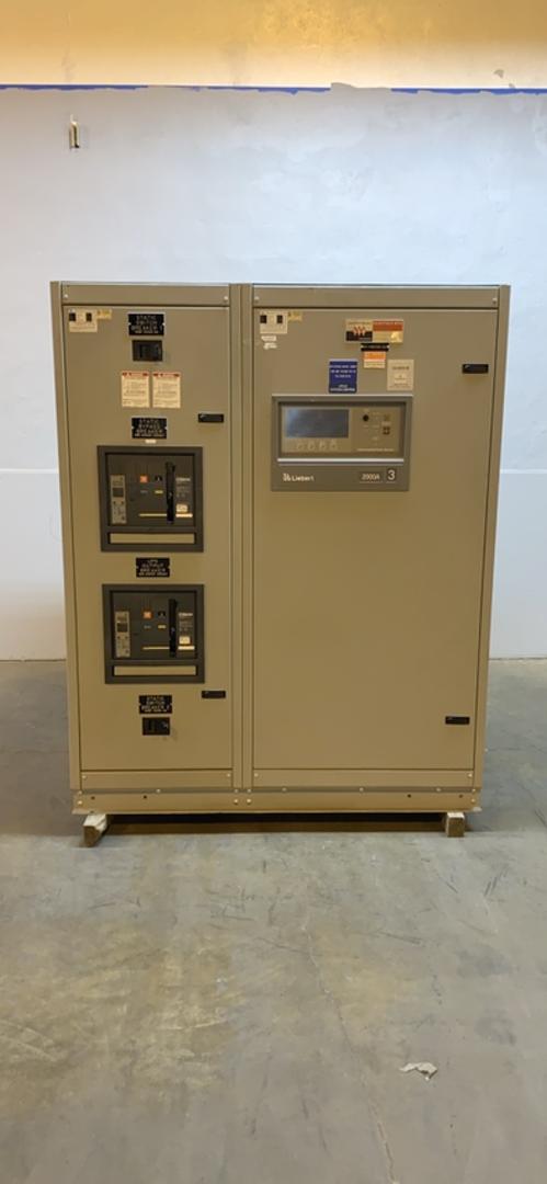 Switchgear LIEBERT UPS SCC w 2 NW20H Masterpact & 2 MG CK1200NA(S6LLST9176)
