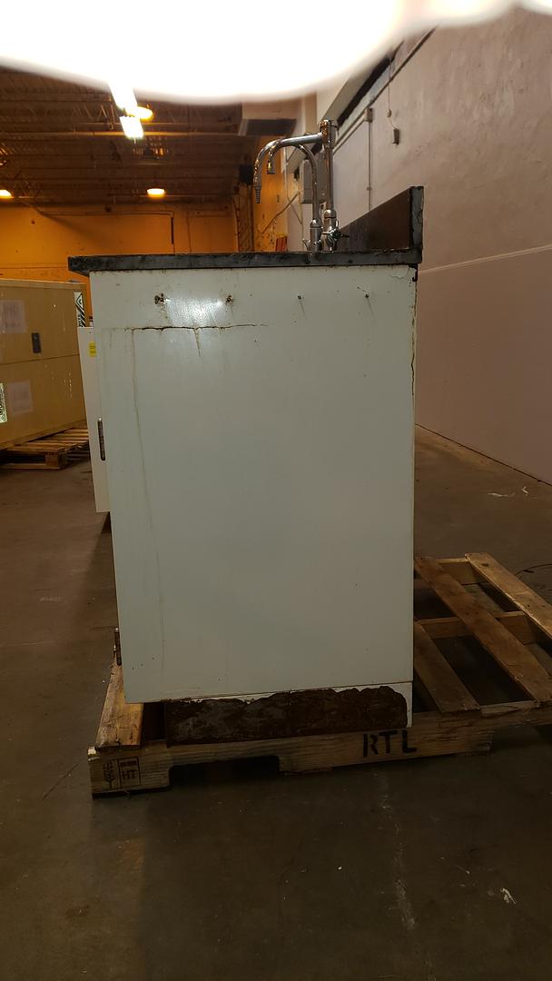 42" Duralab Black Epoxy Sink Bundle(S6LLST7615)