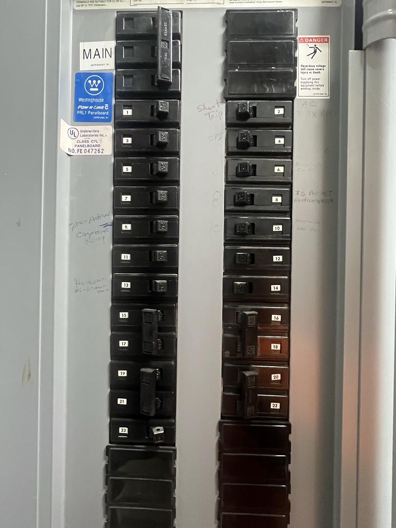 100A 120/208V 3PH PRL1 Panelboard 42 Circuit Neut. 100A w/ Main Compact(S6LLST13231)