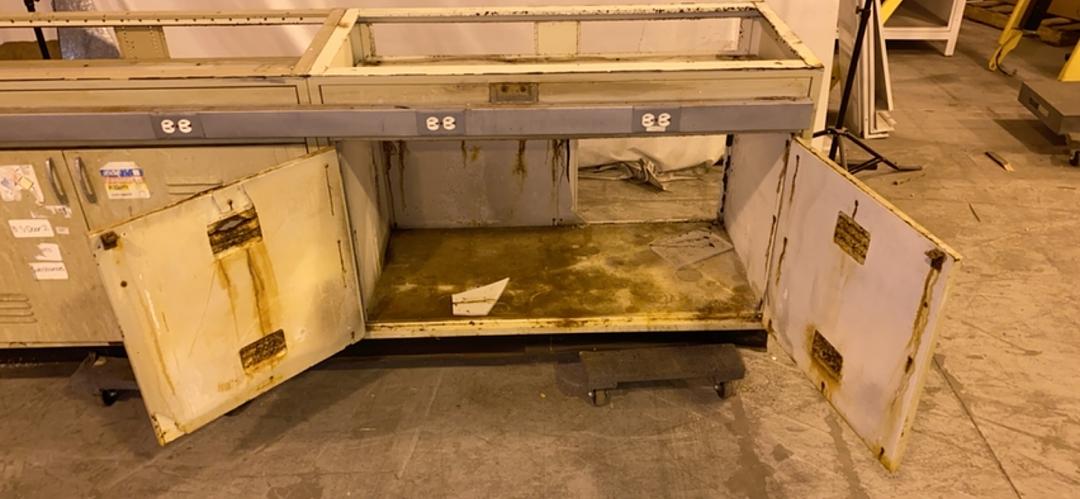 96" Kewaunee Fume Hood Base(S6LLST3618)
