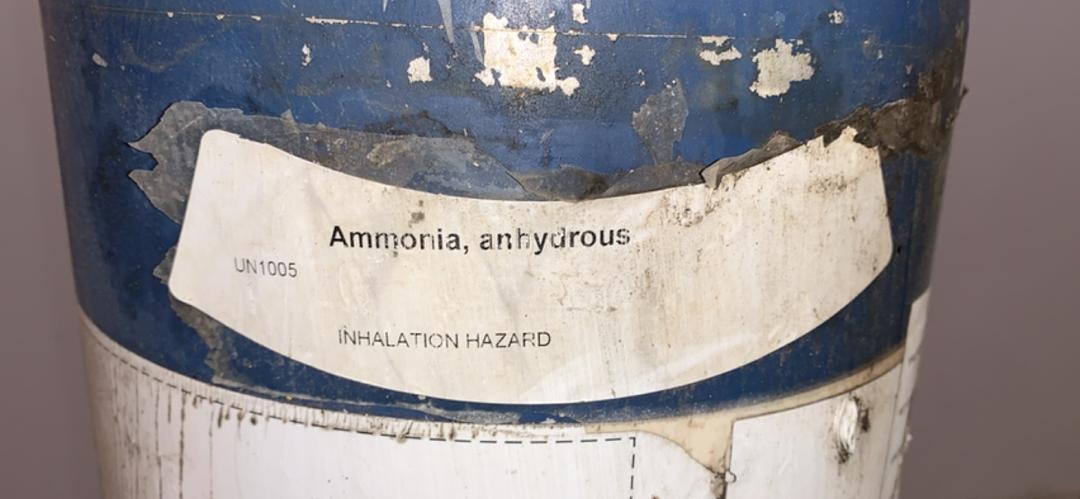 9"x57" Tall Ammonia Storage Tank Cylinder(S6LLST8757)