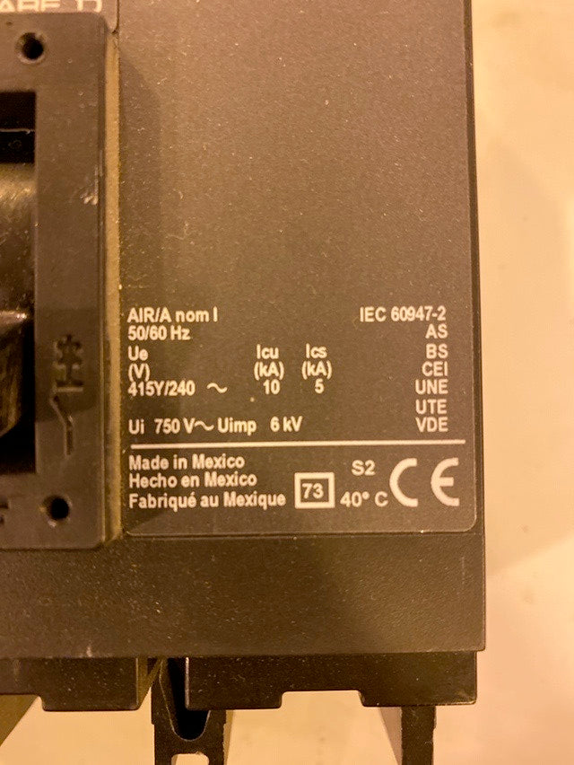 QD225 Circuit Breaker Square D 523372P7 225A(S6LLST1721)