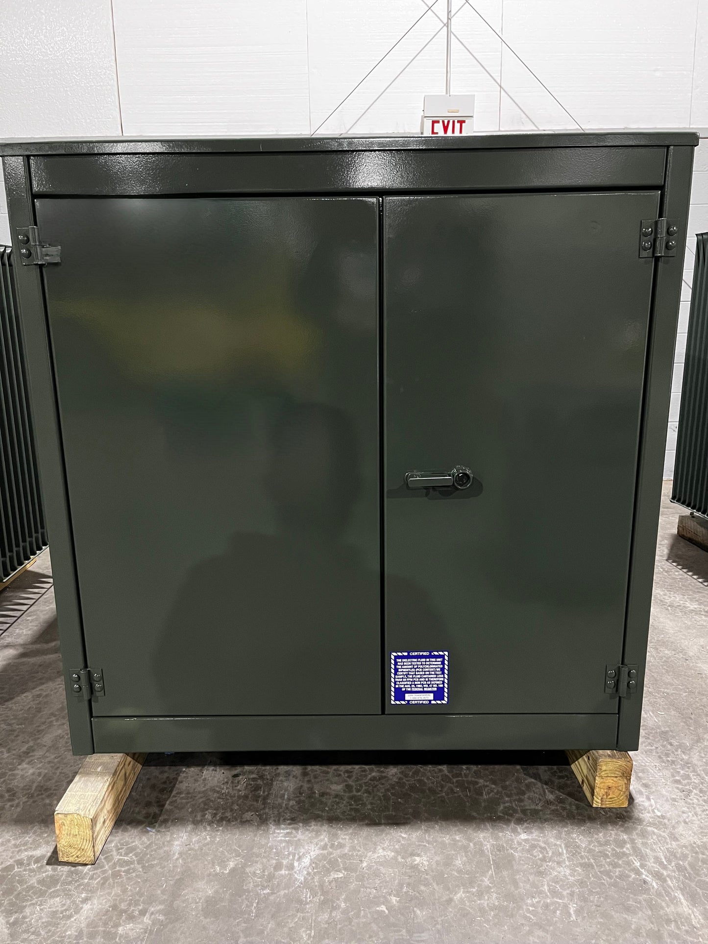 750kVA 4160 Delta Pad Mounted Transformer Reconditioned-29672