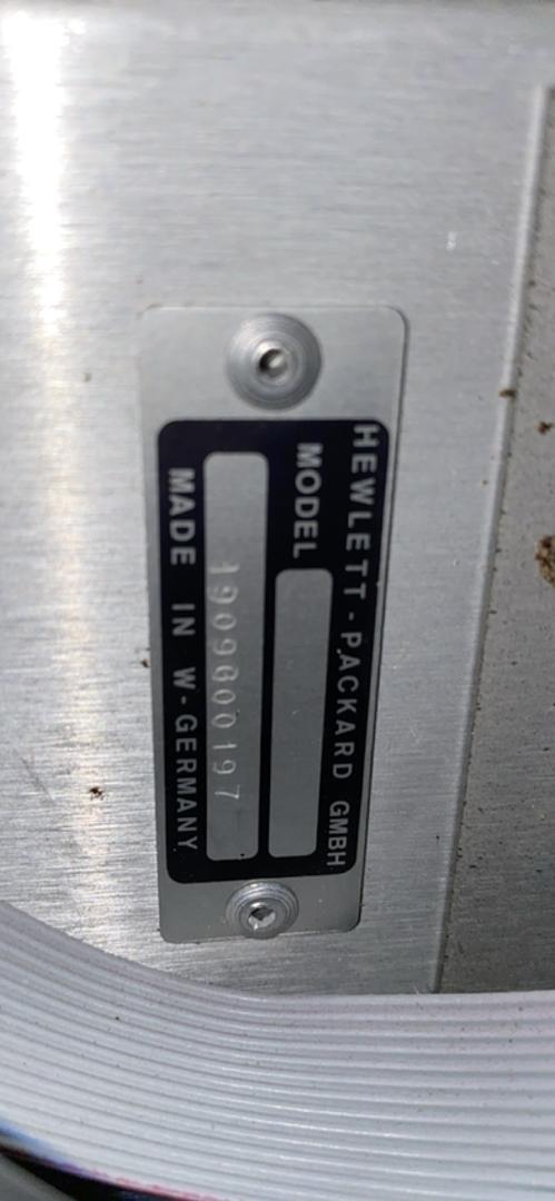 HP Refractive Index RI-DETECTOR 79877A(S6LLST5787)