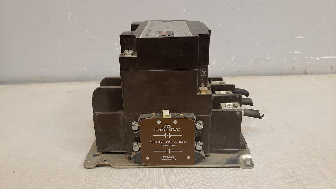 Cutler Hammer Size 4 Contactor C1 Series C832KN9 200A(S6LLST10734)