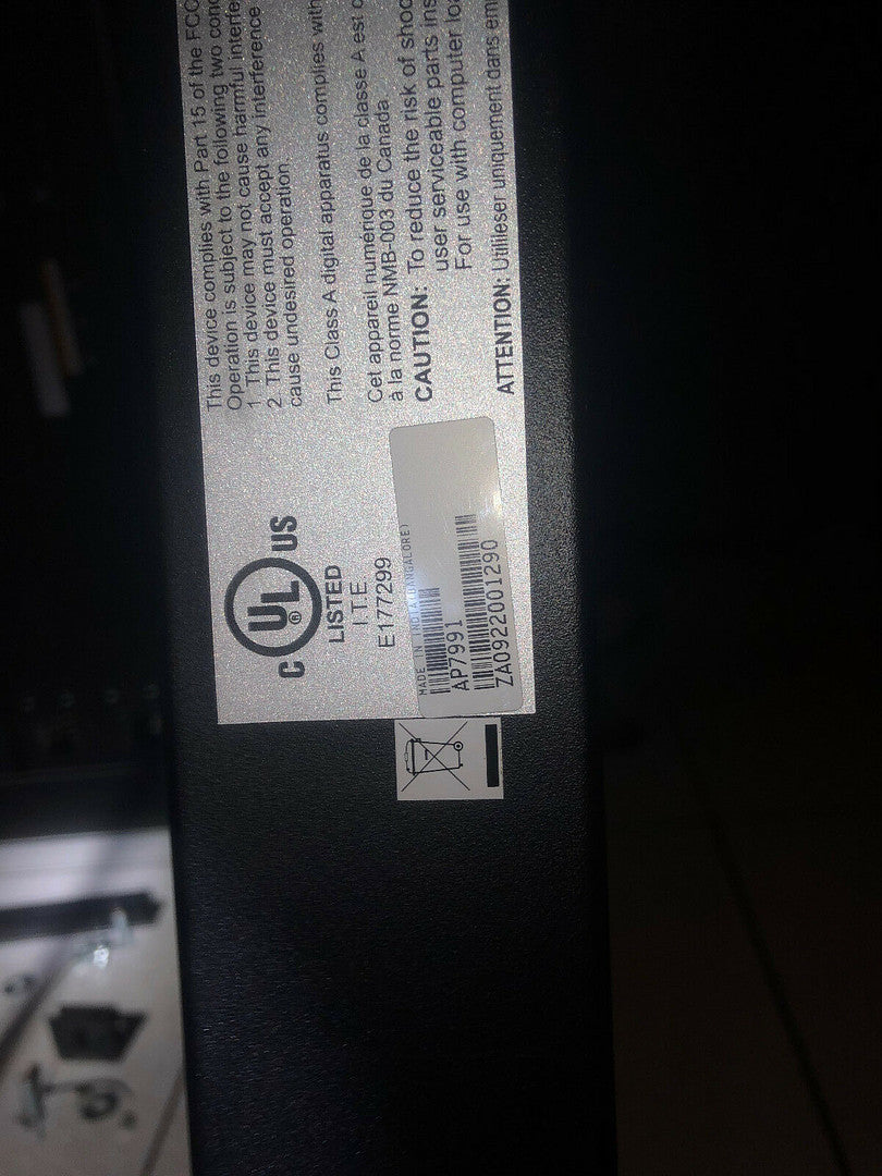 *Pickup Only* 20A Switched 0U APC AP7991 PDU, 208v, L21(S6LLST0317)