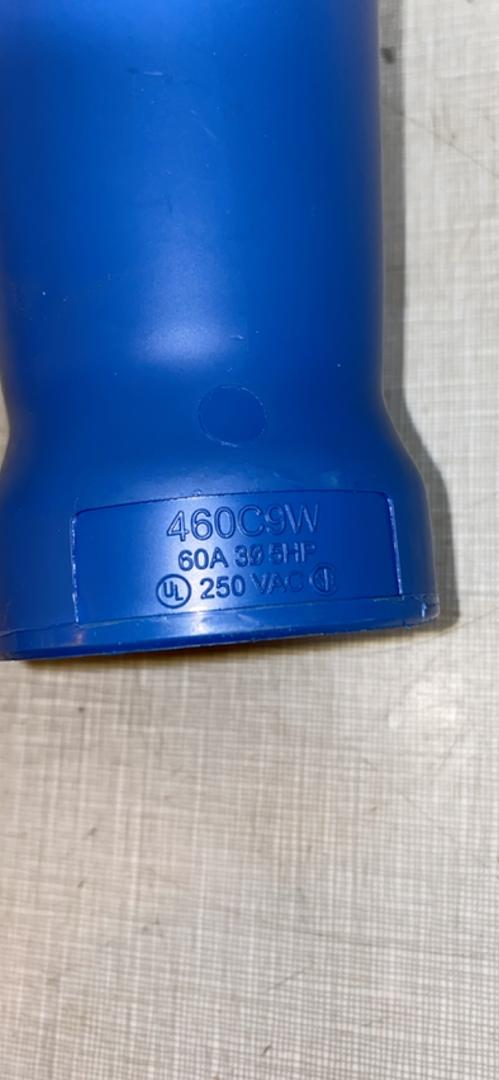 60A Hubbell Heavy Duty Connector 460C9W(S6LLST4683)