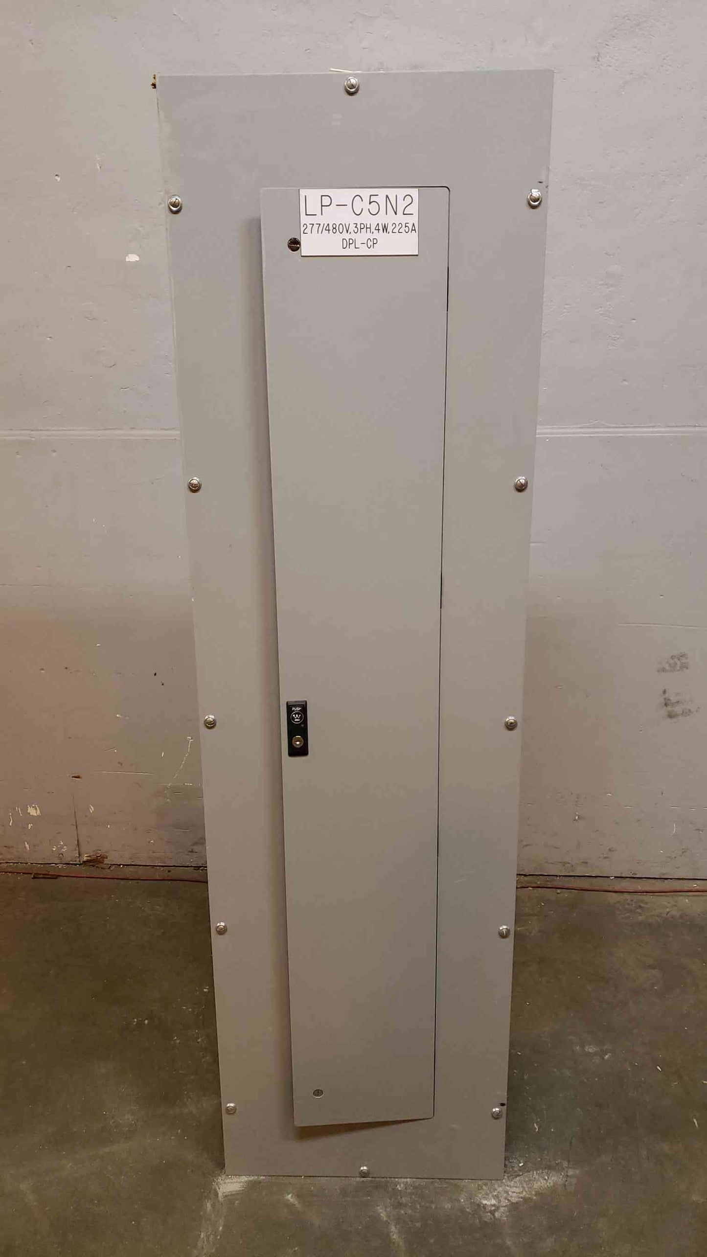 PRL2 225A 480V / 277V Panelboard w/ Main Neut. 400A PowRLine (SKU:3391AA)(3391AA)
