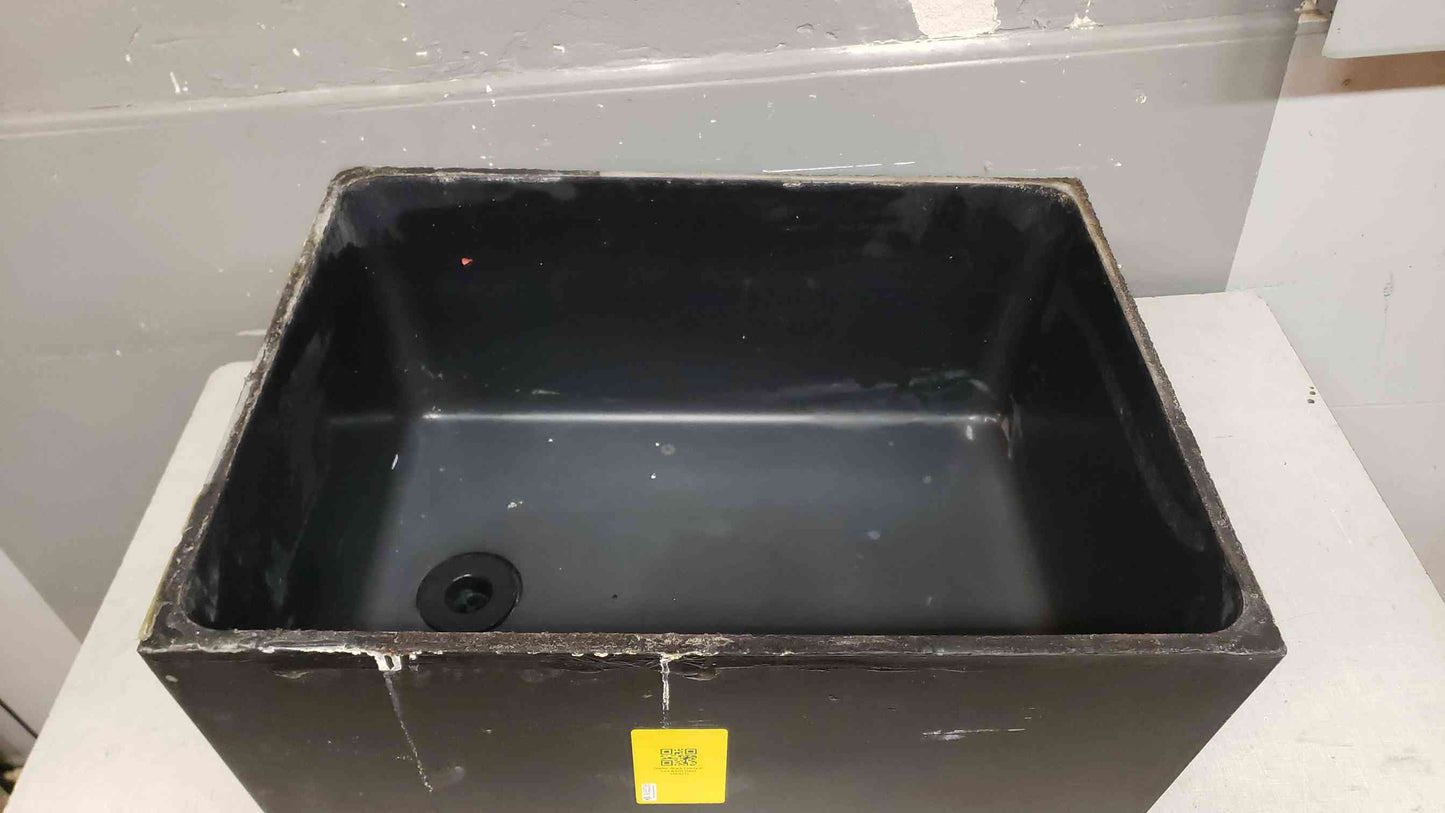 Black Epoxy 2' Sink Basin (SKU: 106827)