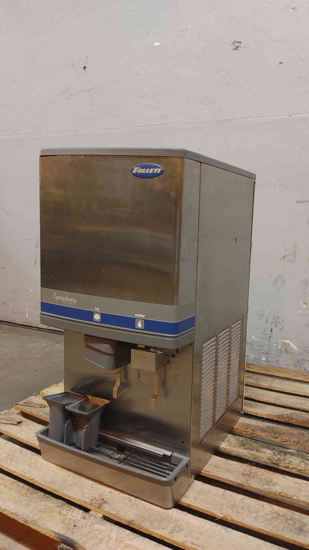 Follett Symphony Countertop Water / Ice Dispenser 115VAC 1PH 12CI400A