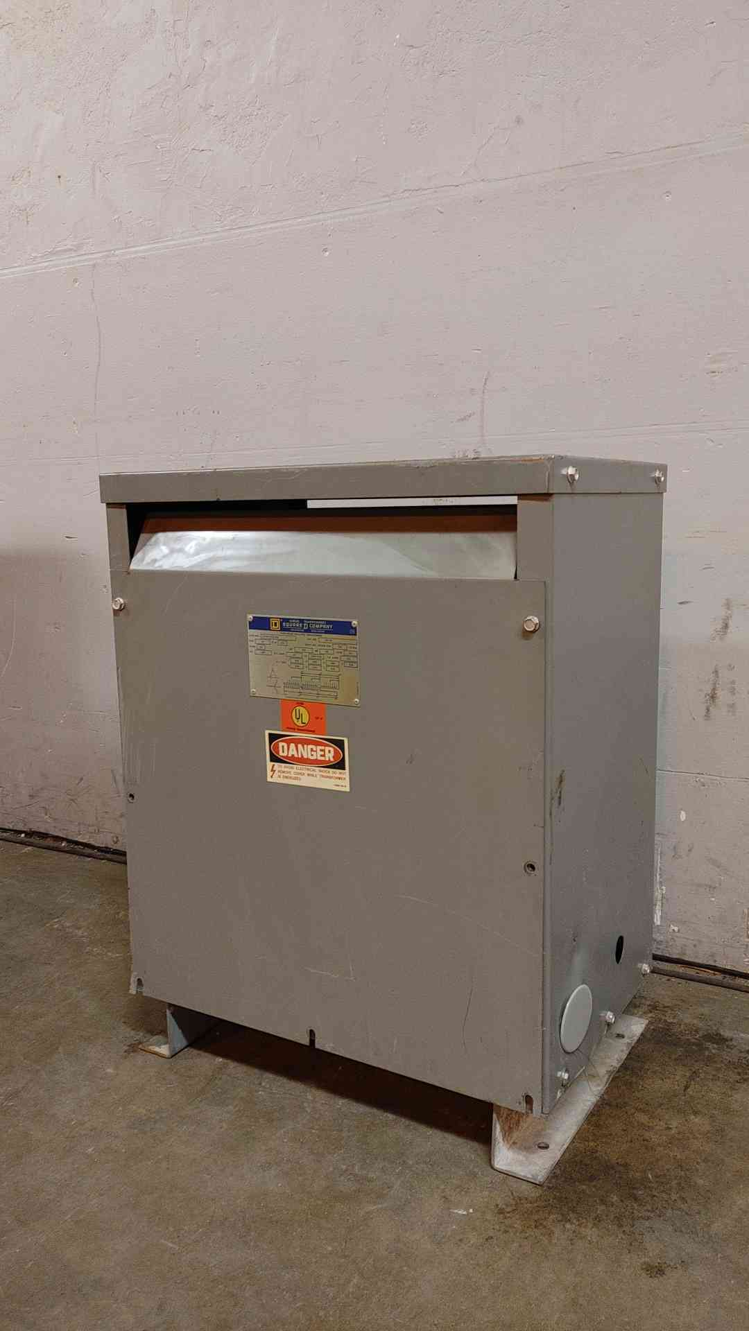 Square D Sorgel Insulated Transformer 45KVA 480VDC 208Y/120VAC 3PH