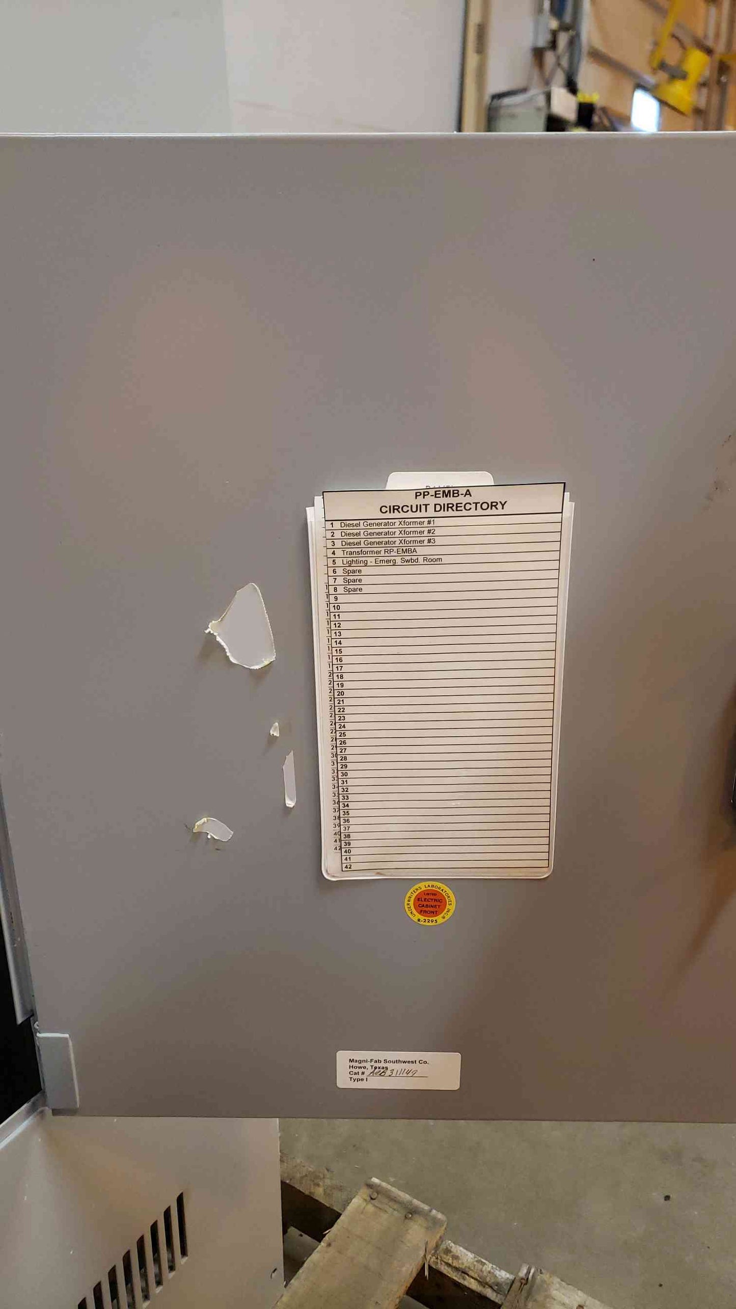 GE SCP Plus Spectra RMS Unpopulated Breaker Panelboard Enclosure (SKU: 107082)