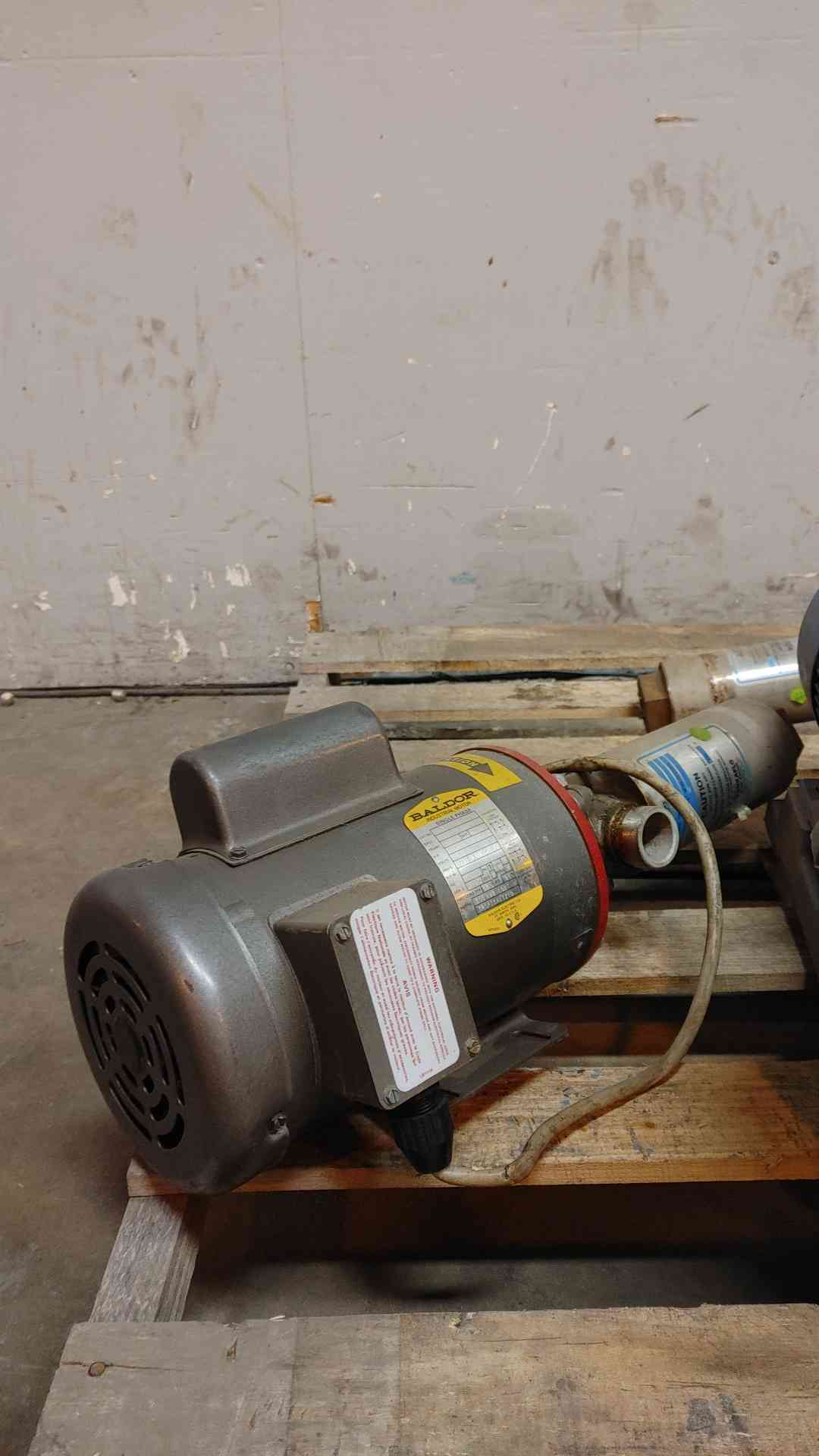 Baldor Industrial Motor 1HP 1PH 115/230V 35H393-180