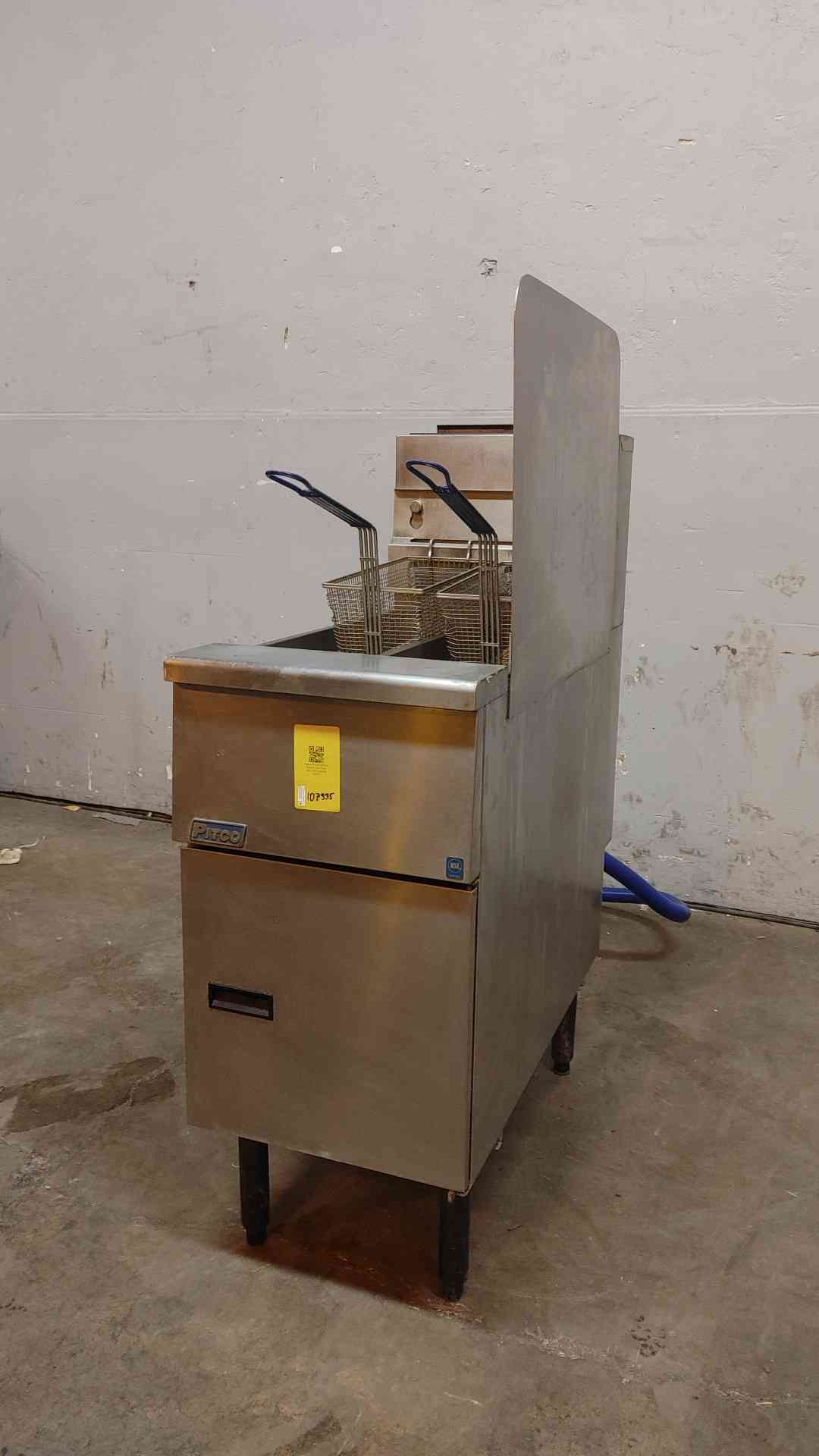 Pitco Frialator Solstice Gas Fryer 40Lb Oil Capacity SG14T