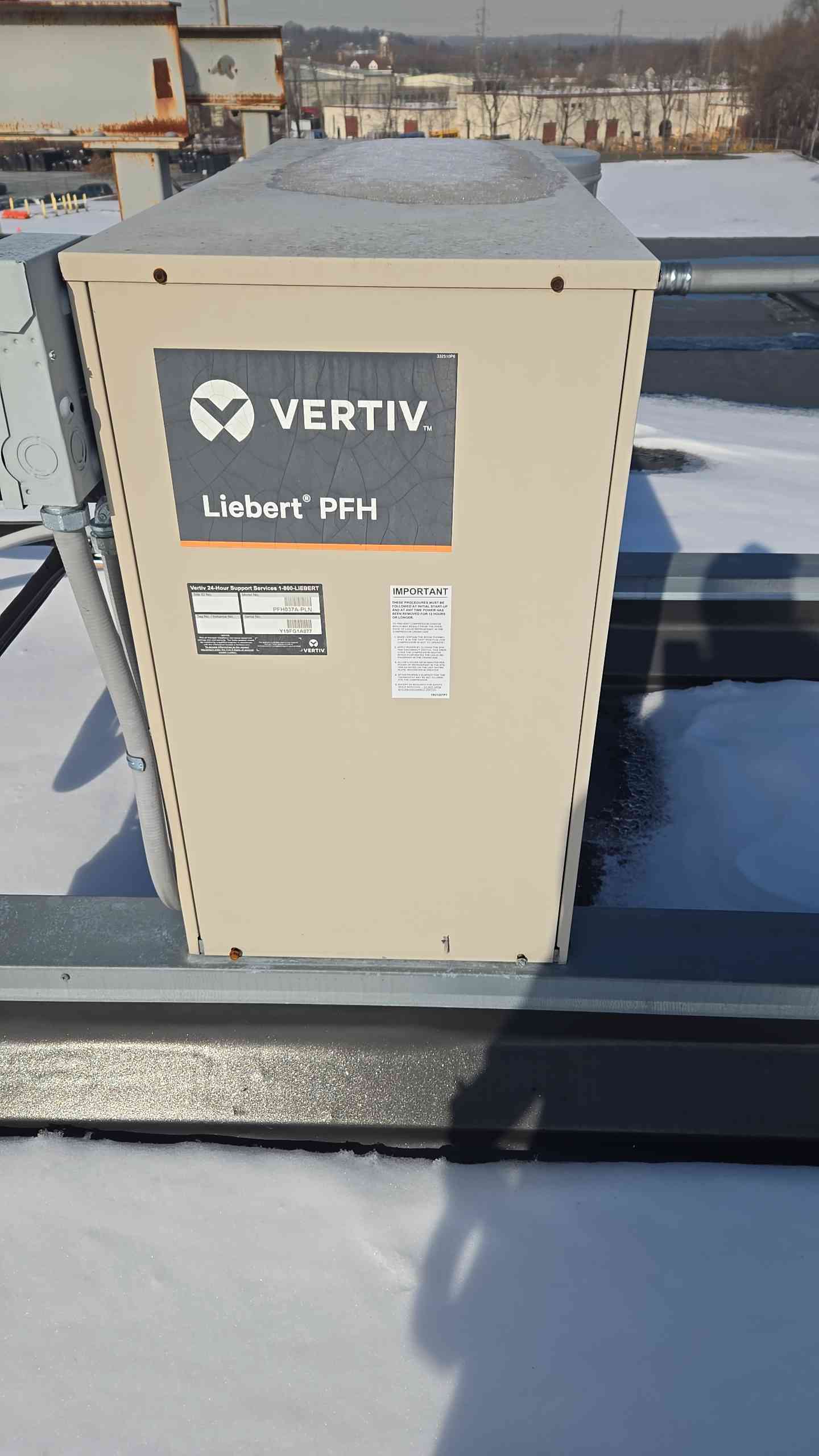 Vertiv PFH037A-PLN Condenser 208/230V 1PH 2019 (107403)