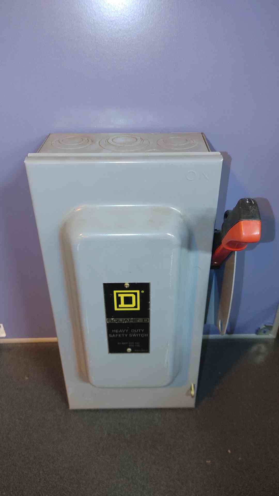 Square D Heavy Duty Safety Switch(107621)