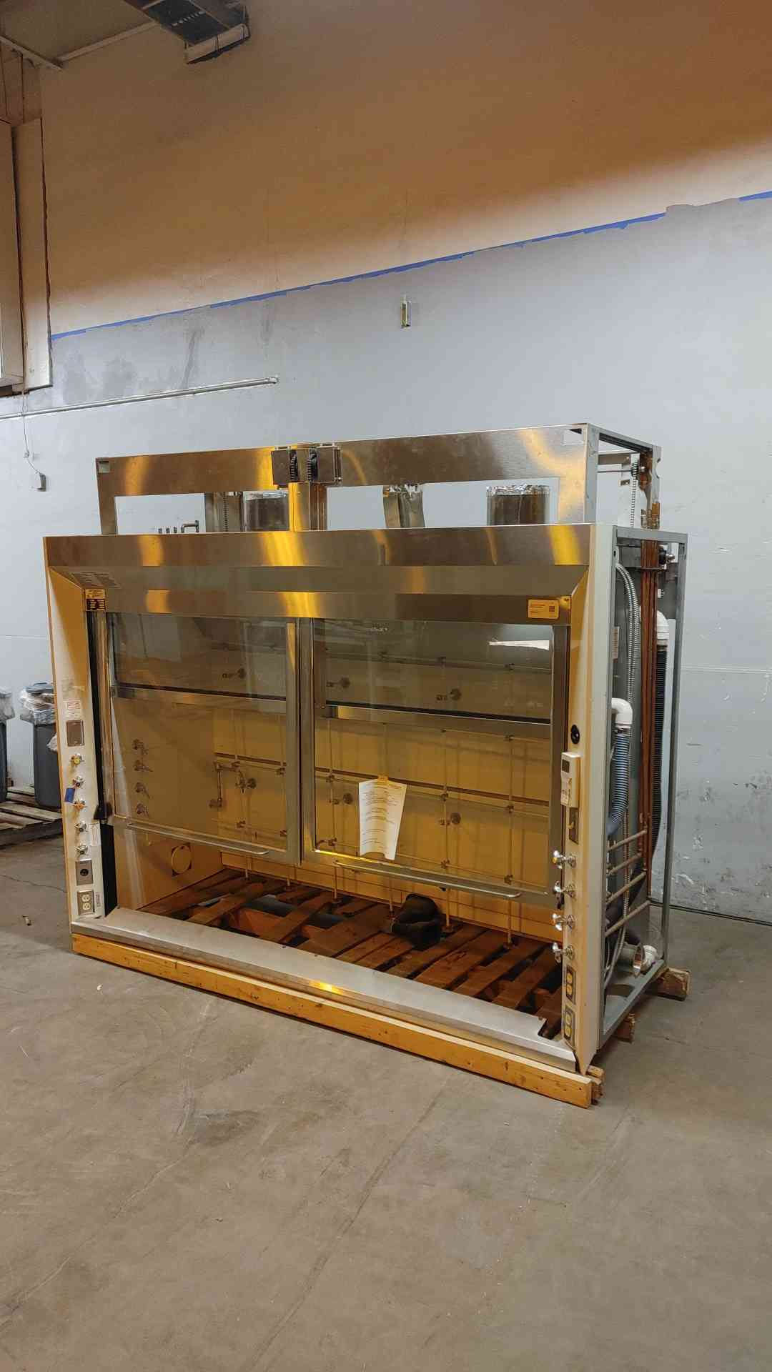 8' Jamestown Fume Hood F-183-96-2D30 Ducted Hood Vertical Sash JMP