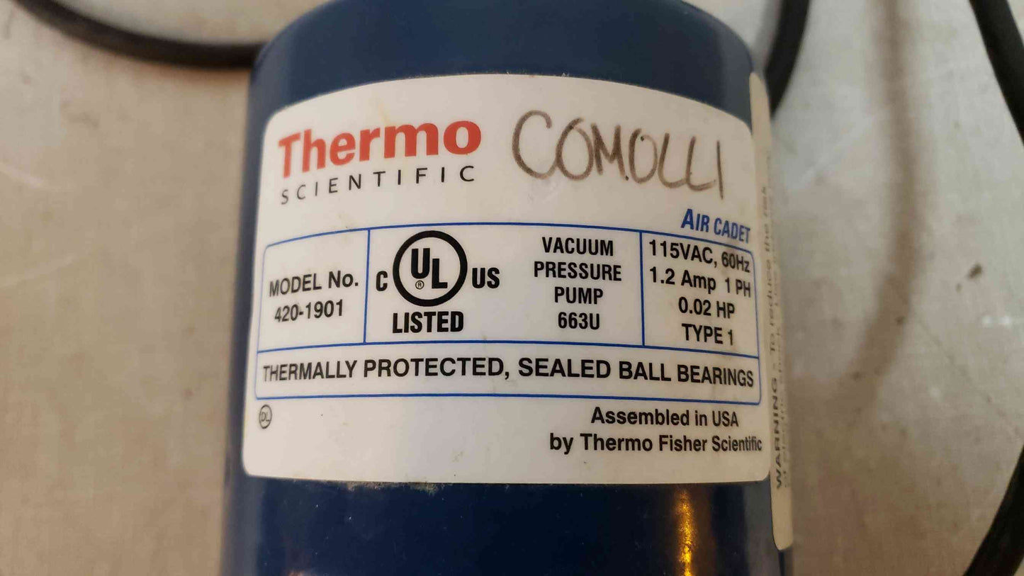 Thermo Scientific 115VAC 1PH Vacuum Pressure Pump 420-1901 (SKU: 108017)