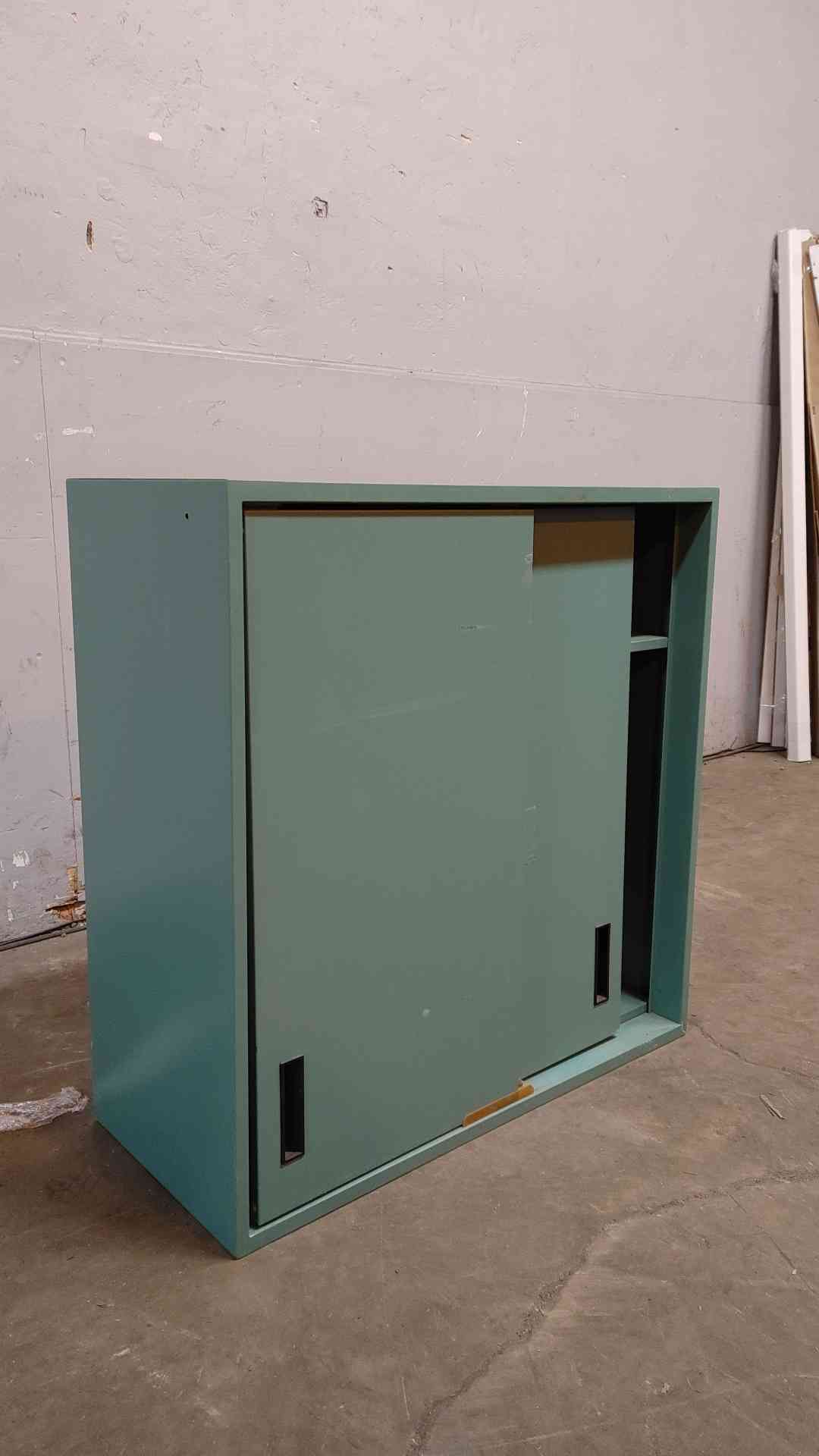 3' Hamilton Recessed Solid Sliding Door Overhead Casework (108337)
