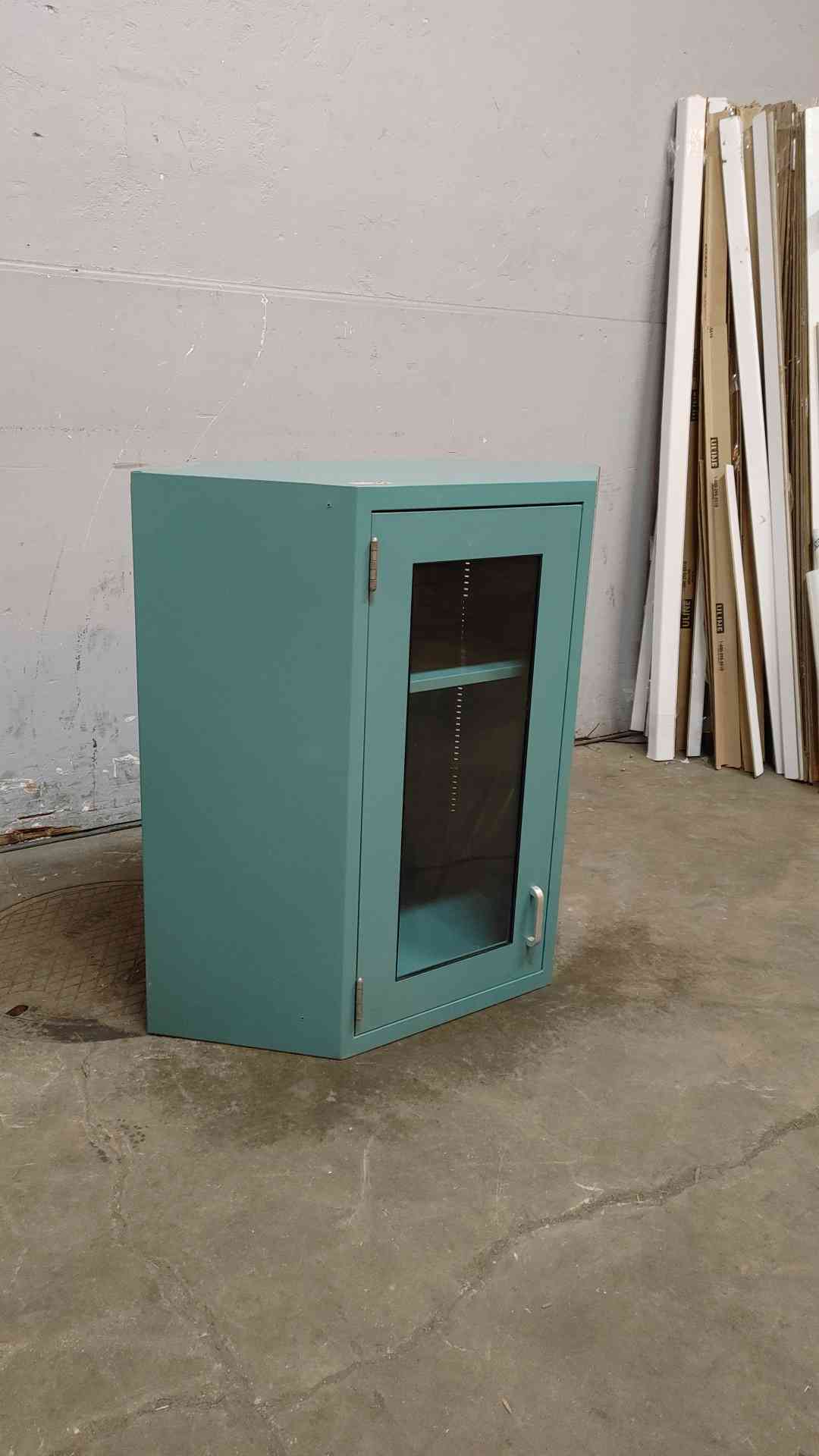 3' Duralab Single Glass Door Overhead Casework (108340)