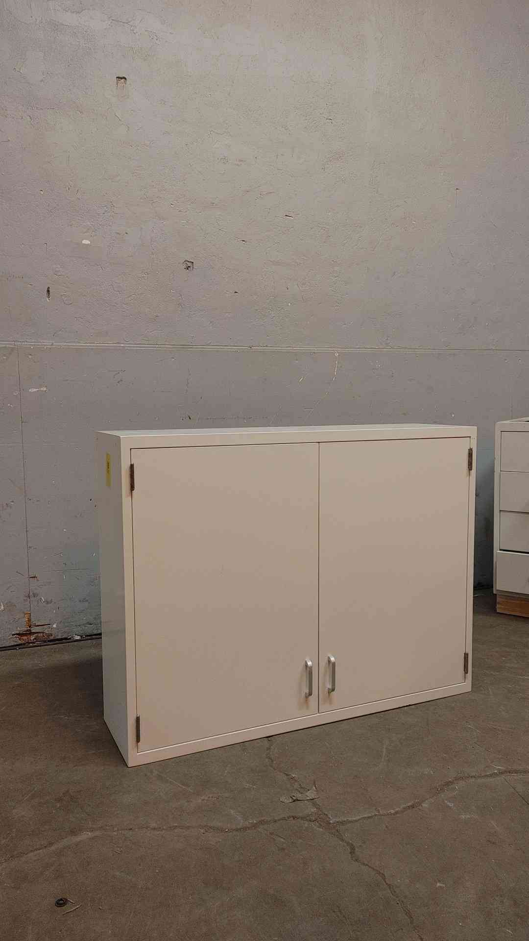 4'x13"x3' Duralab Solid Dual Door Overhead Casework (108357)