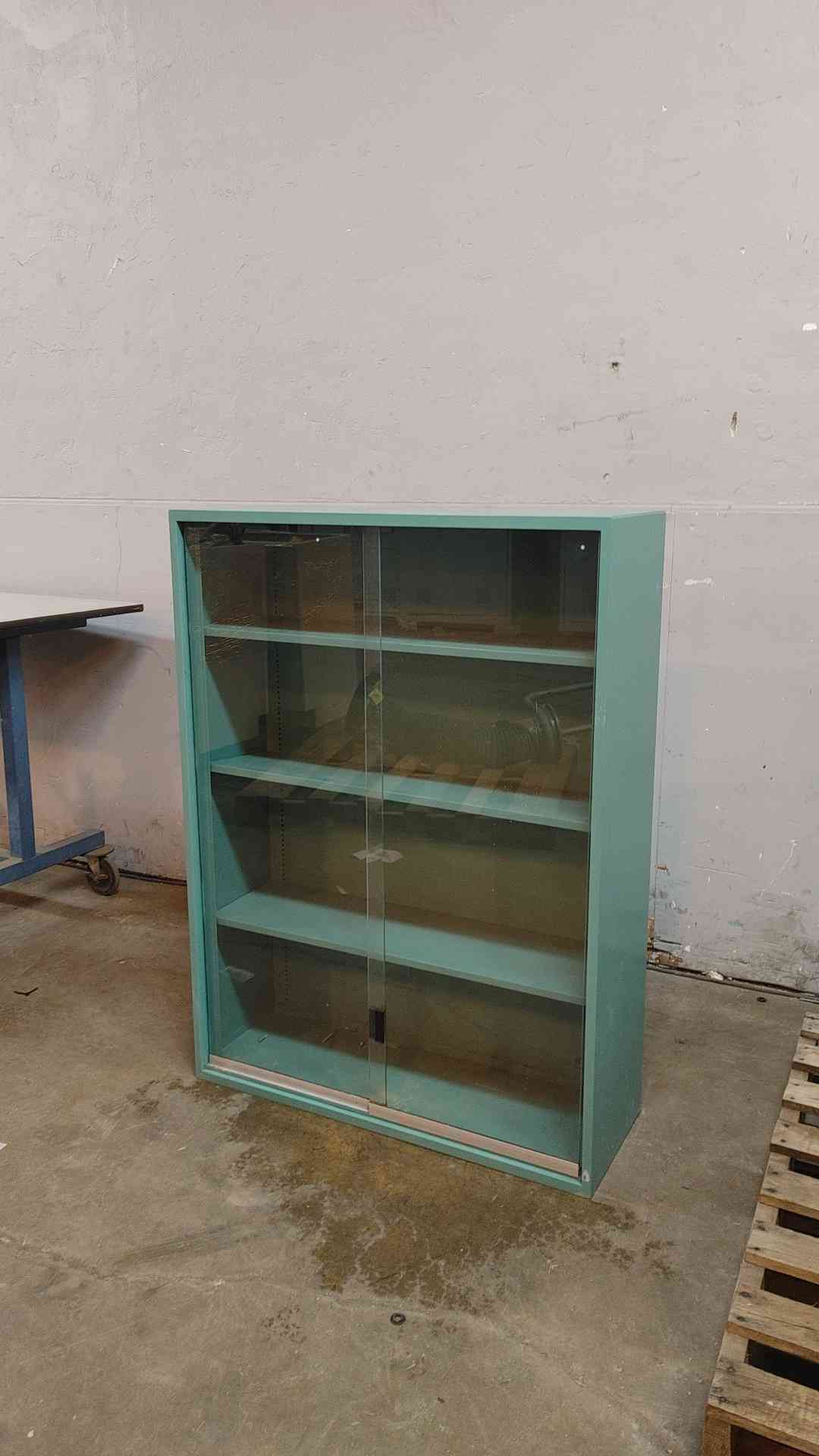 3' Tall Sliding Glass Door Overhead Casework (108397)