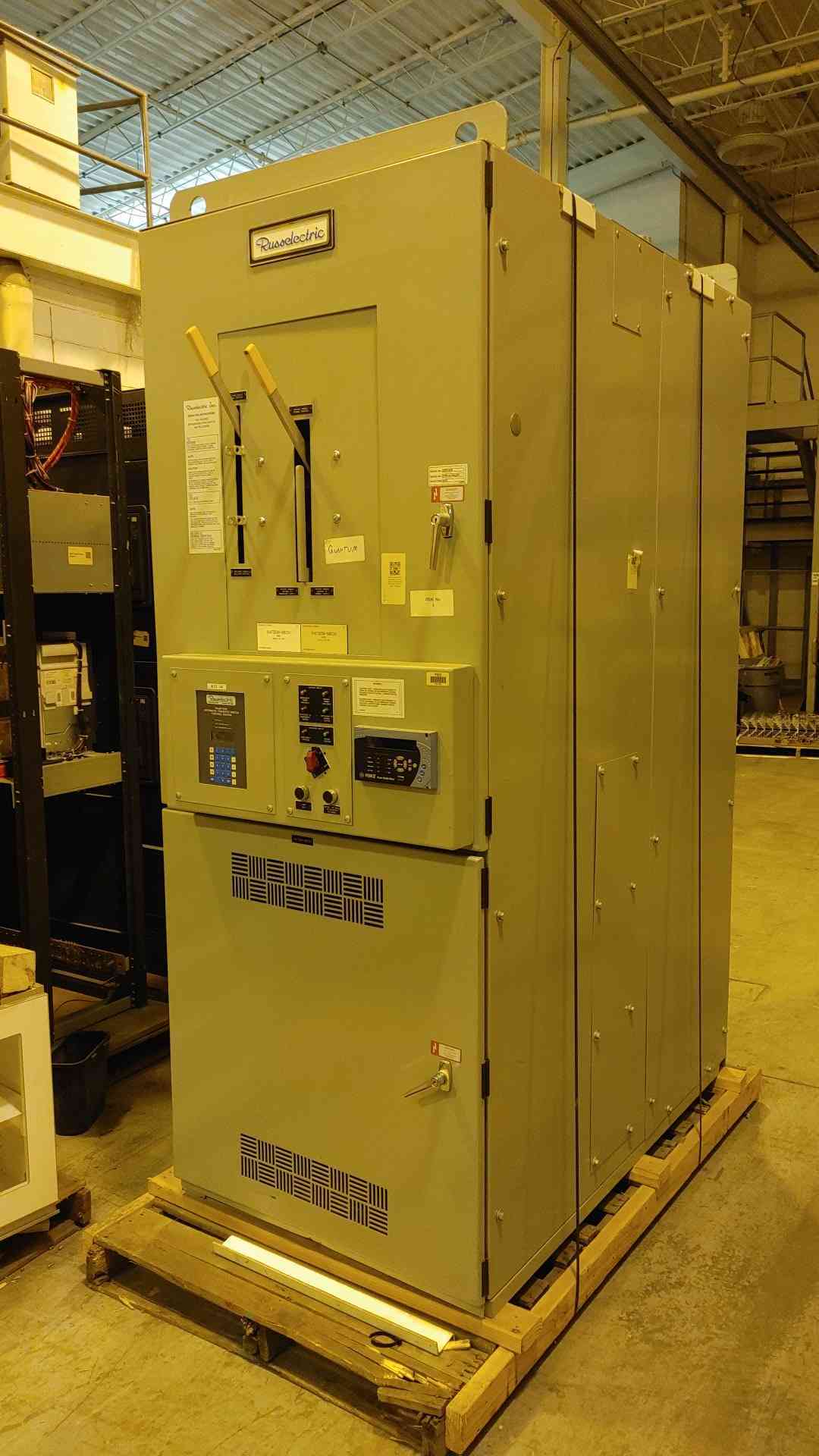 1200A ATS 480V Russelectric ATS RTBDLB-12003CEF Transfer Switch