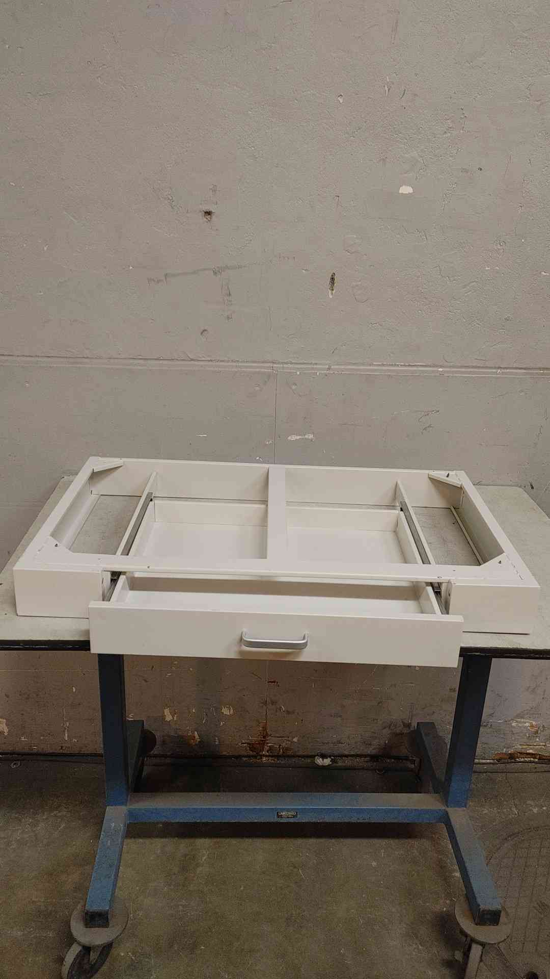 3' LabCrafters Apron Legroom Metal Casework Spacer (108714)