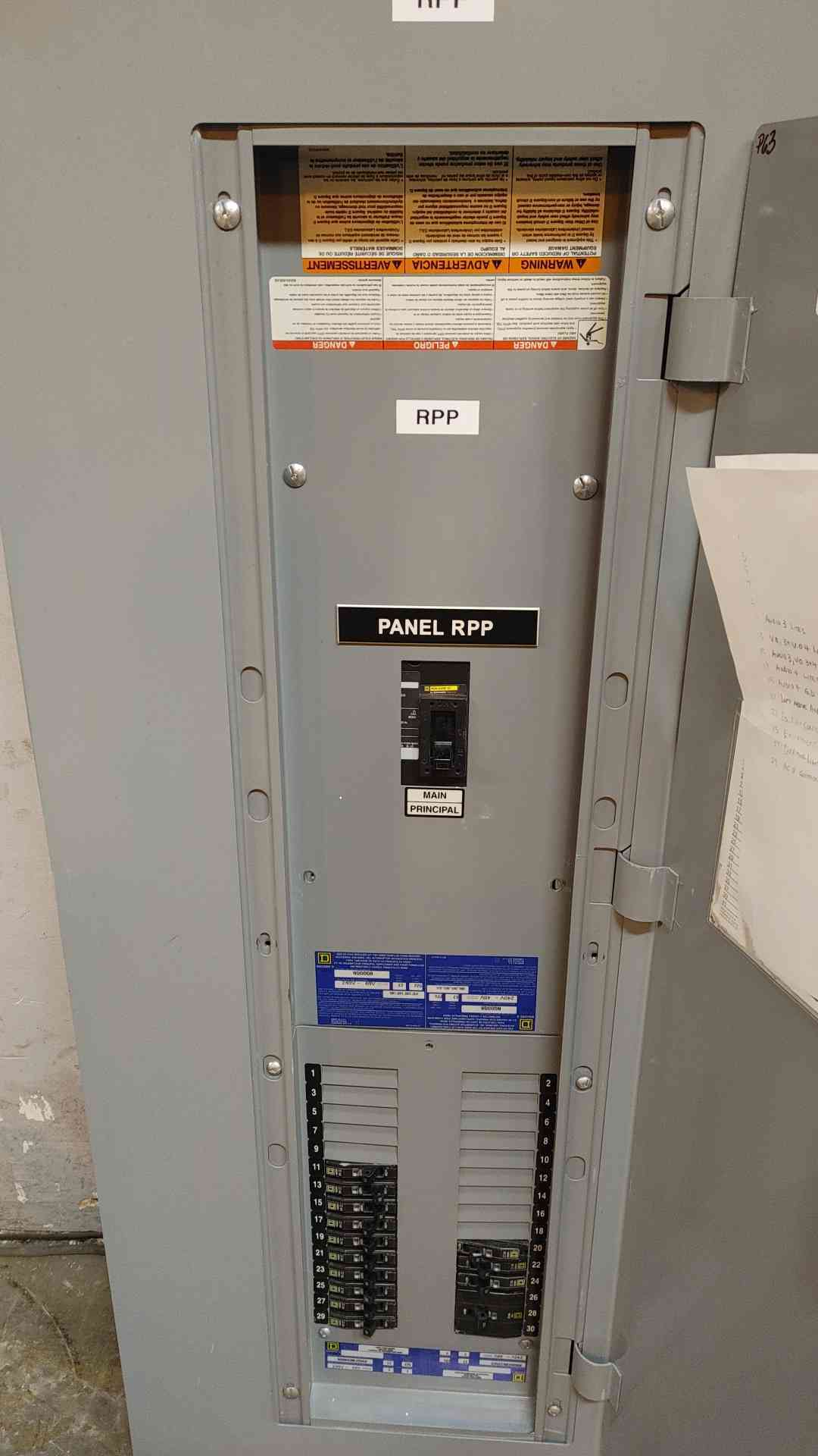 Square D NQODQB 240V E Series 225 Amp Breaker Panelboard (108776)