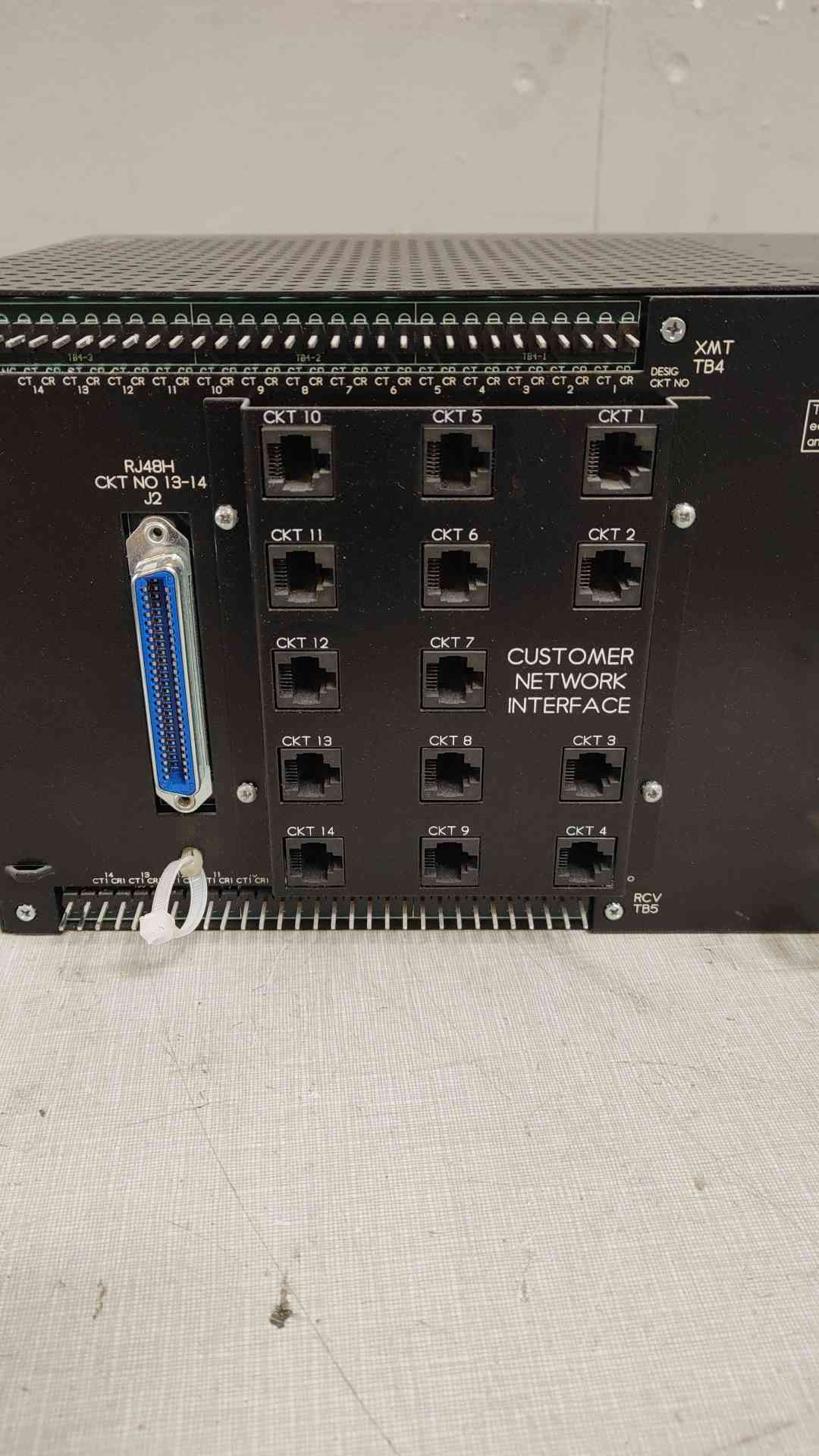 Westell Lockback Shelf 31MA-14B To Type 400 MTG 14 Circuits (108812)