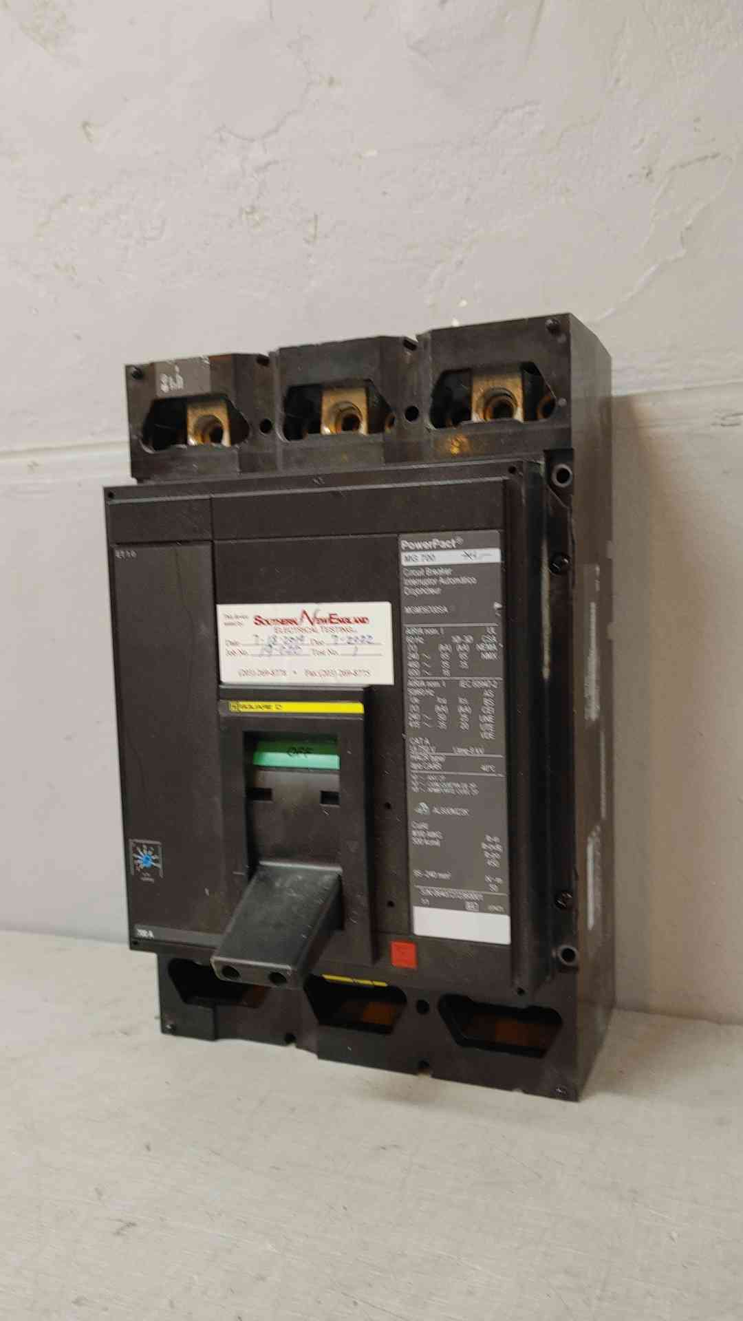 Square D PowerPact 3 Pole Circuit Breaker 700A MGM36700SA (108833)