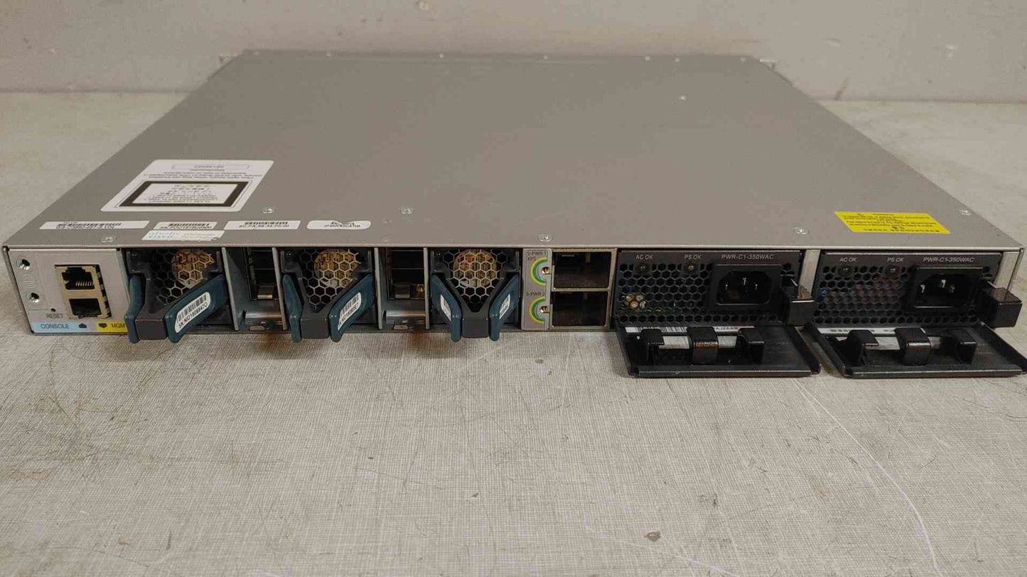 Cisco Catalyst 3850 12X 48 UPOE 48-Port Gigabit Switch