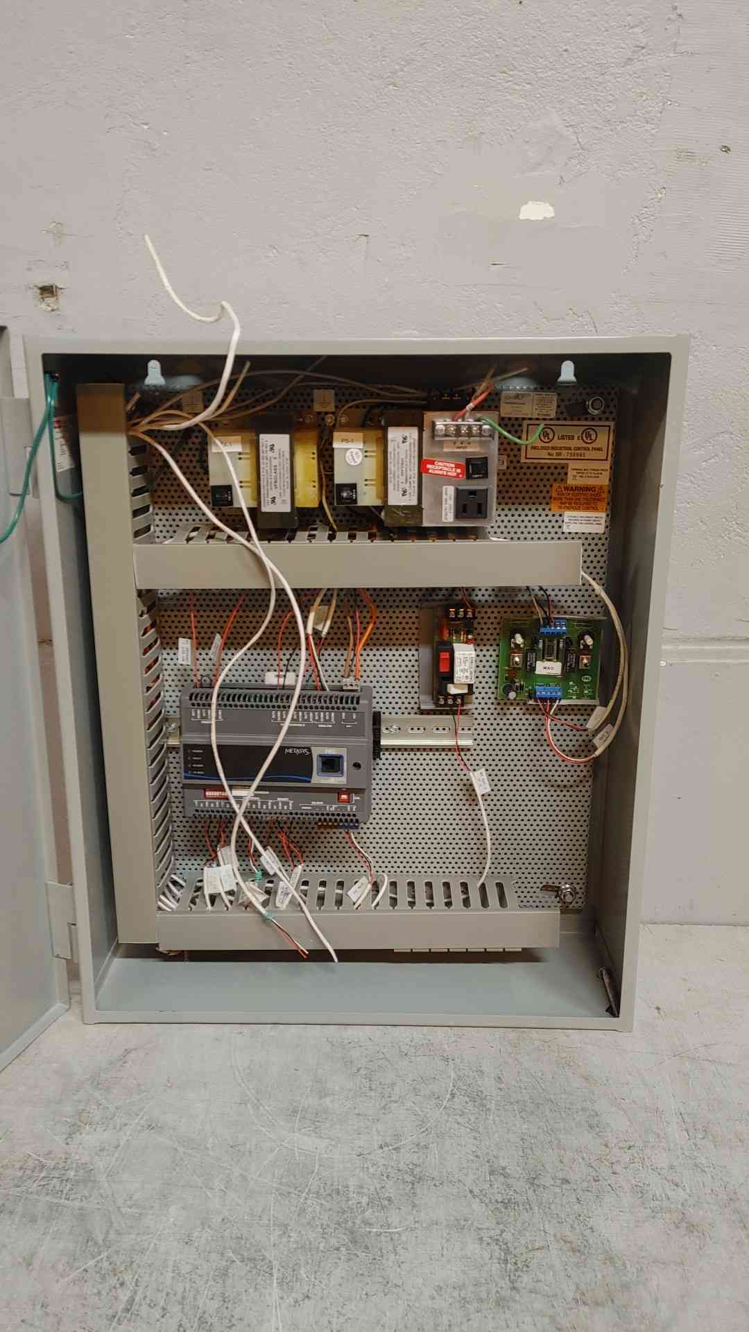 Johnson Controls industrial control panel